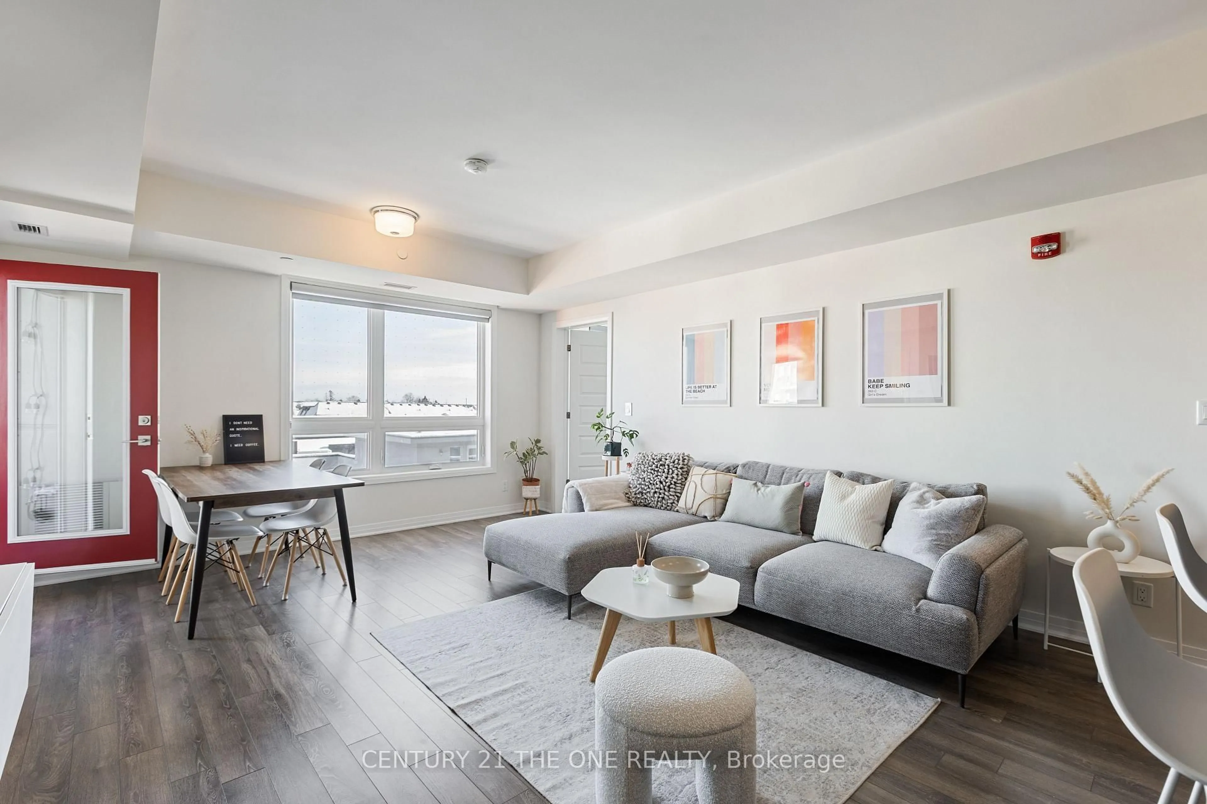 Living room with furniture, unknown for 58 Adam Sellers St #503, Markham Ontario L6B 1P5