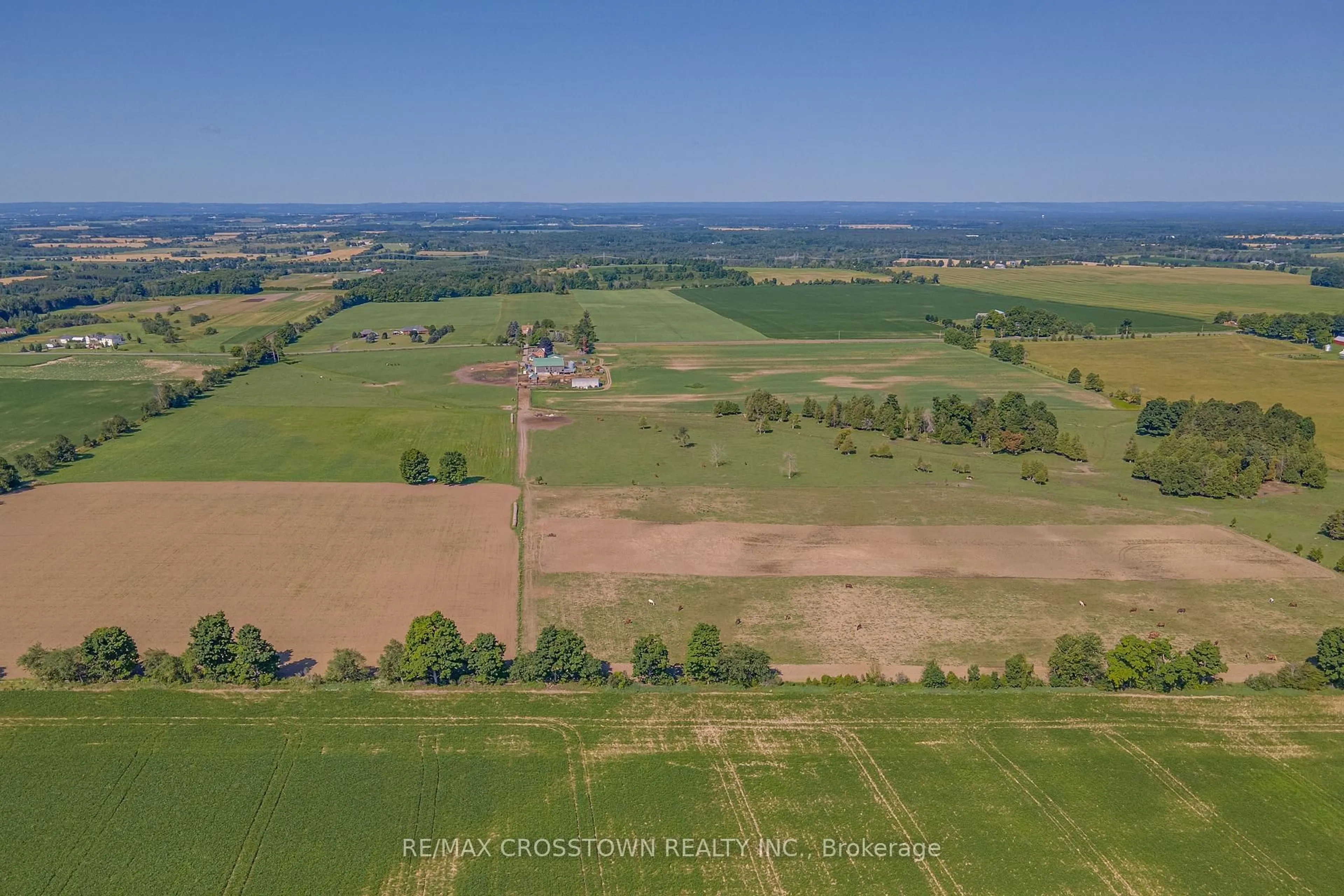 A pic from outside/outdoor area/front of a property/back of a property/a pic from drone, unknown for 6409 10th Line, Essa Ontario L0L 2N0