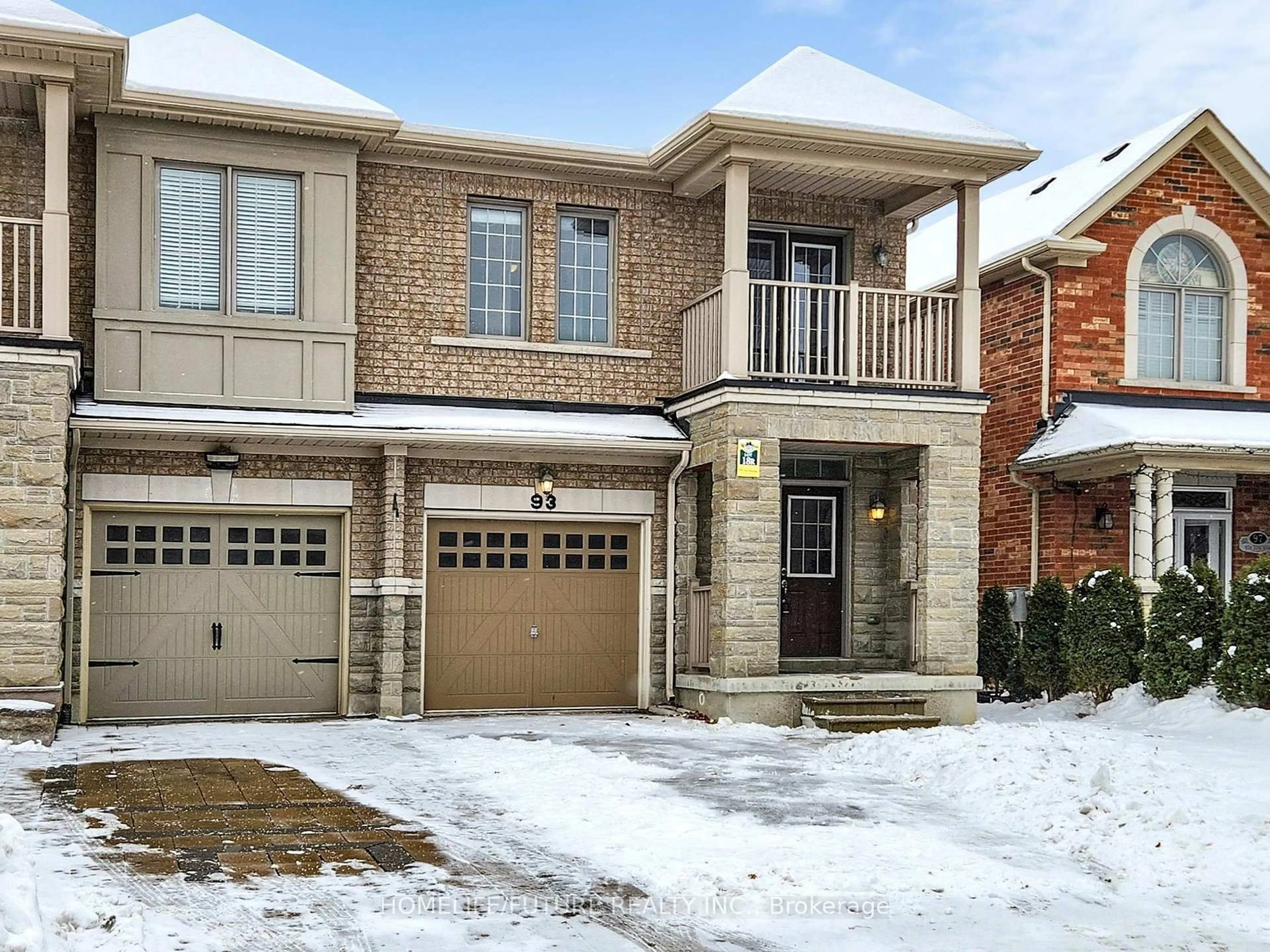 Home with brick exterior material, street for 93 VIA TOSCANA, Vaughan Ontario L4H 3V4