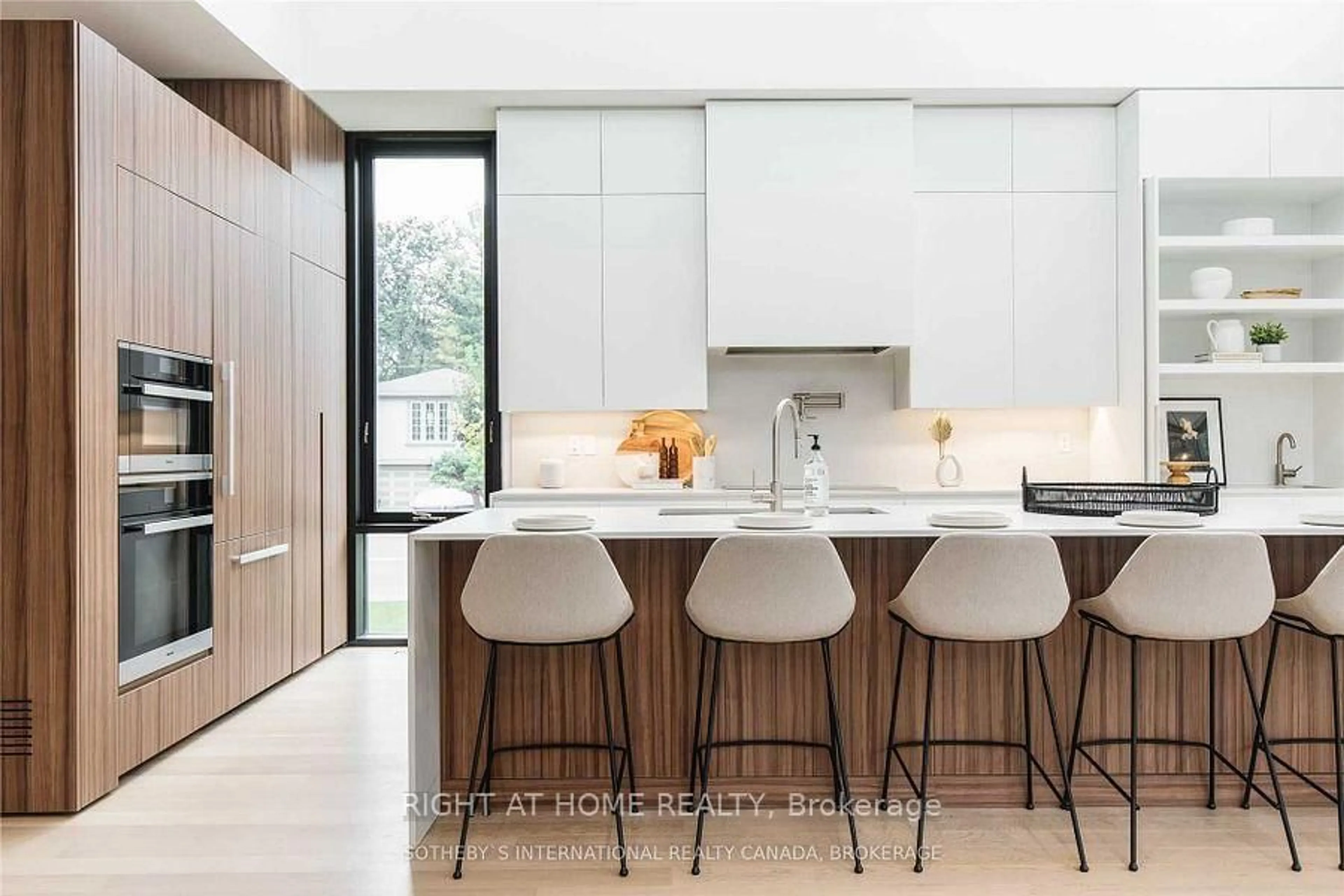 Contemporary kitchen, ceramic/tile floor for 93 Meadowview Ave, Markham Ontario L3T 1K8