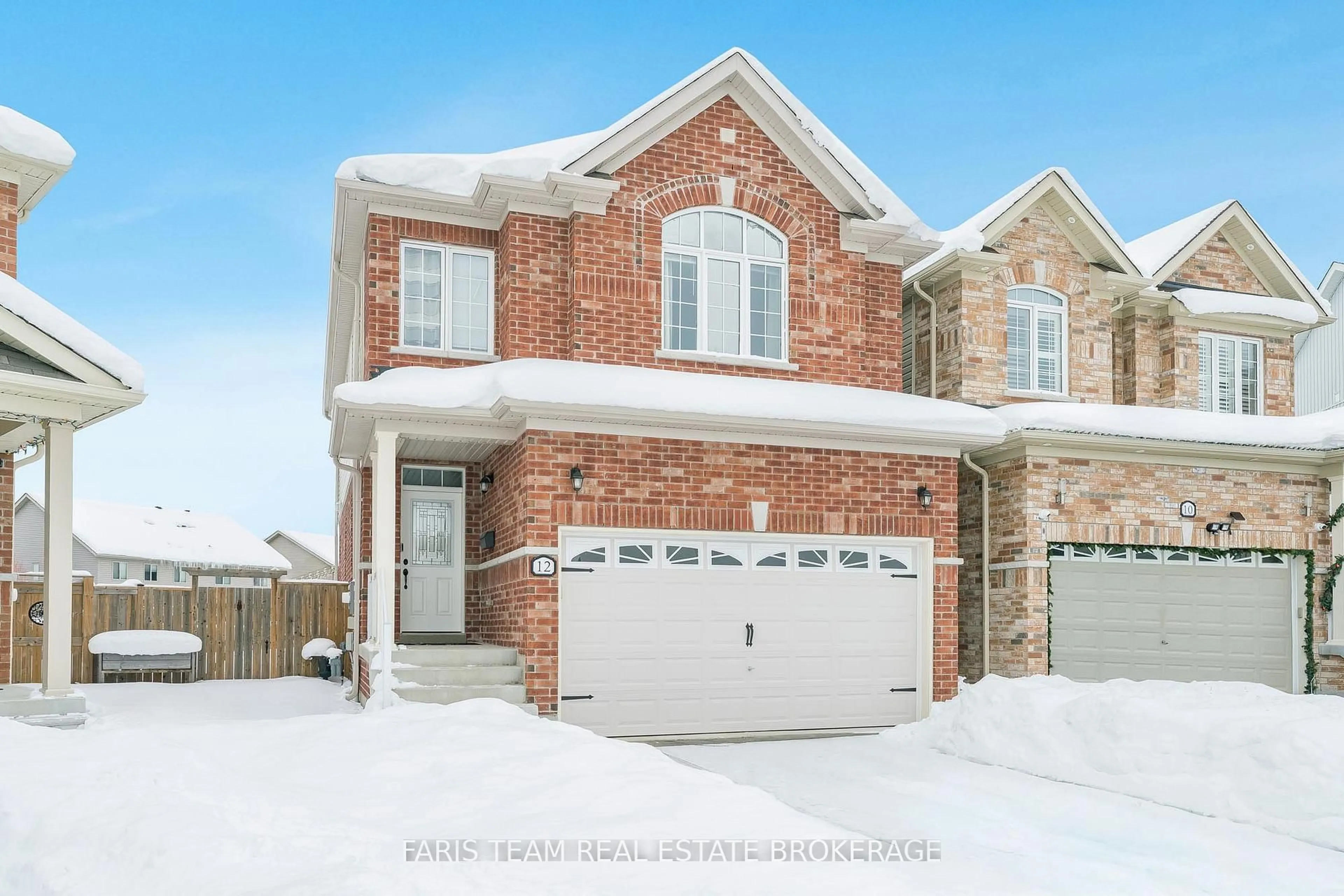 Home with brick exterior material, street for 12 Hutton Cres, Essa Ontario L3W 0R6