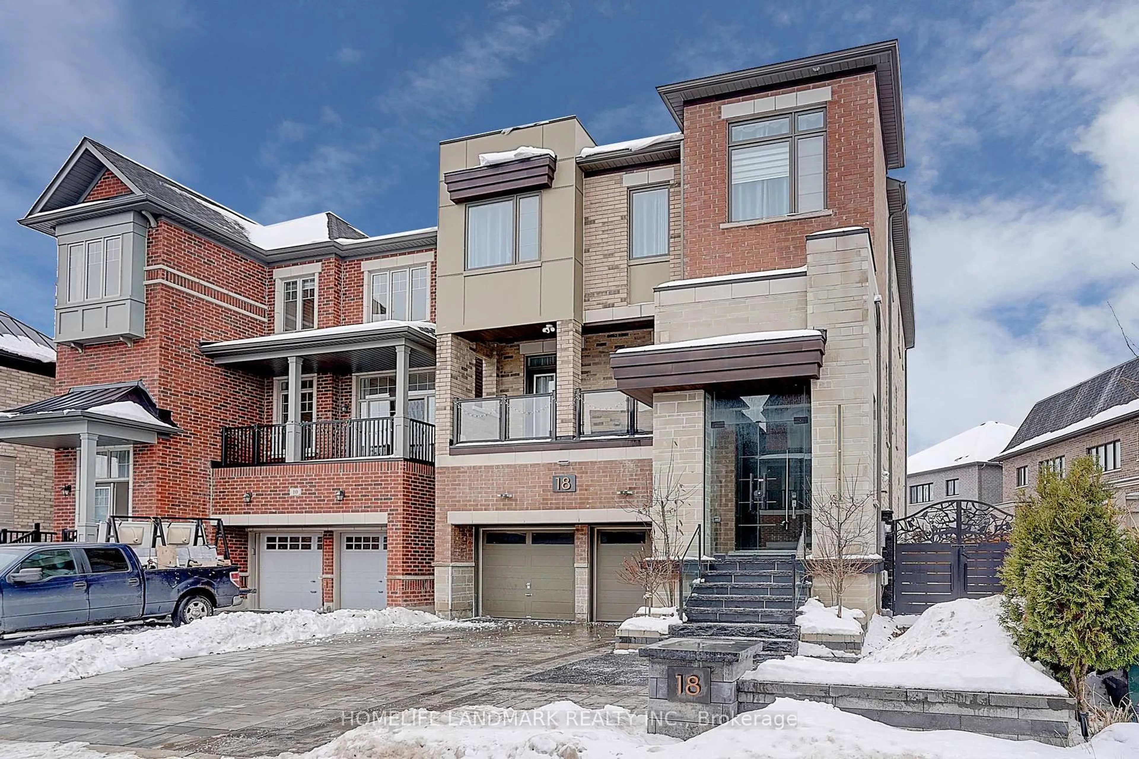 Home with brick exterior material, street for 18 Caine St, Richmond Hill Ontario L4S 0H2