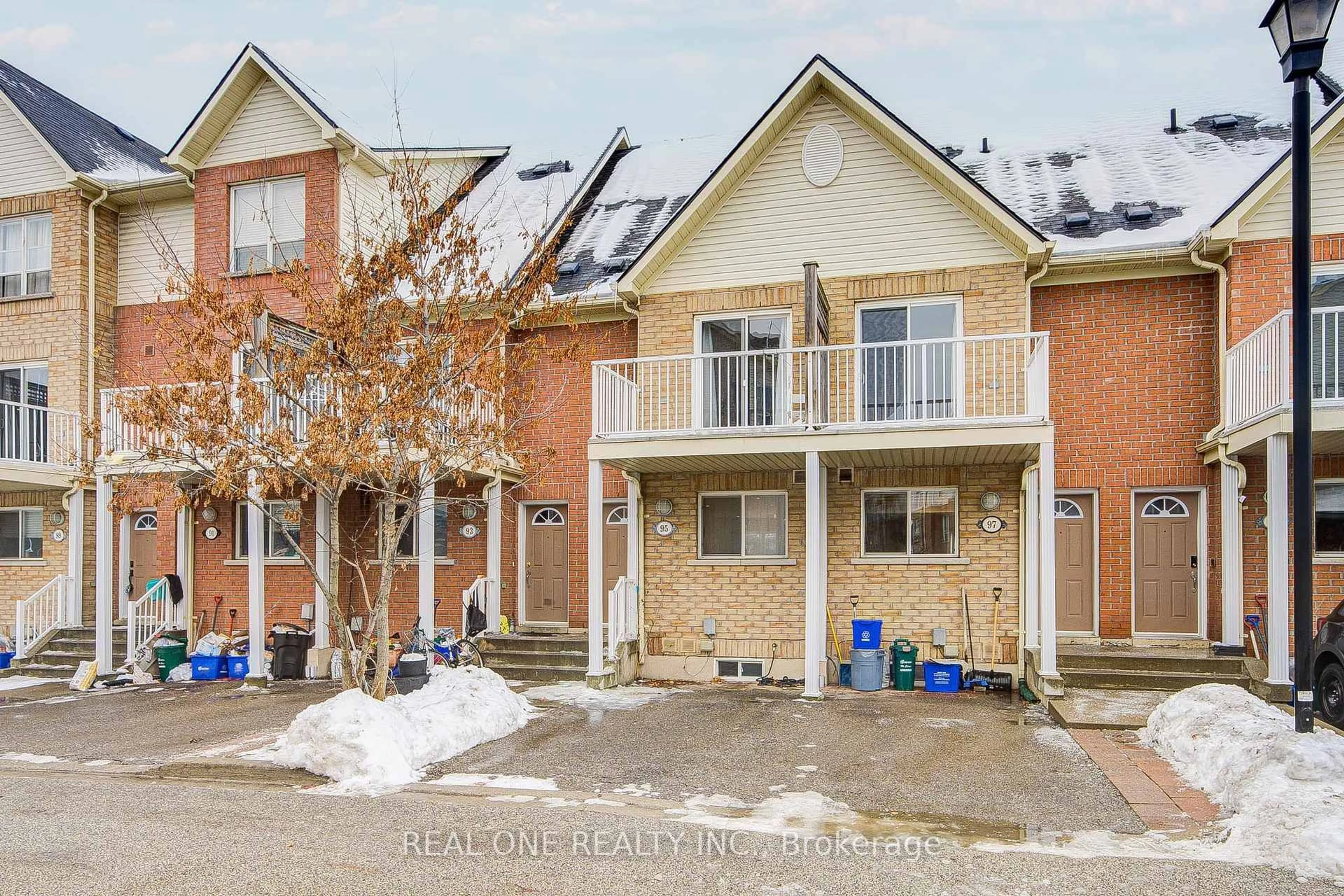 Home with brick exterior material, street for 95 Faithful Way, Markham Ontario L3R 1A1