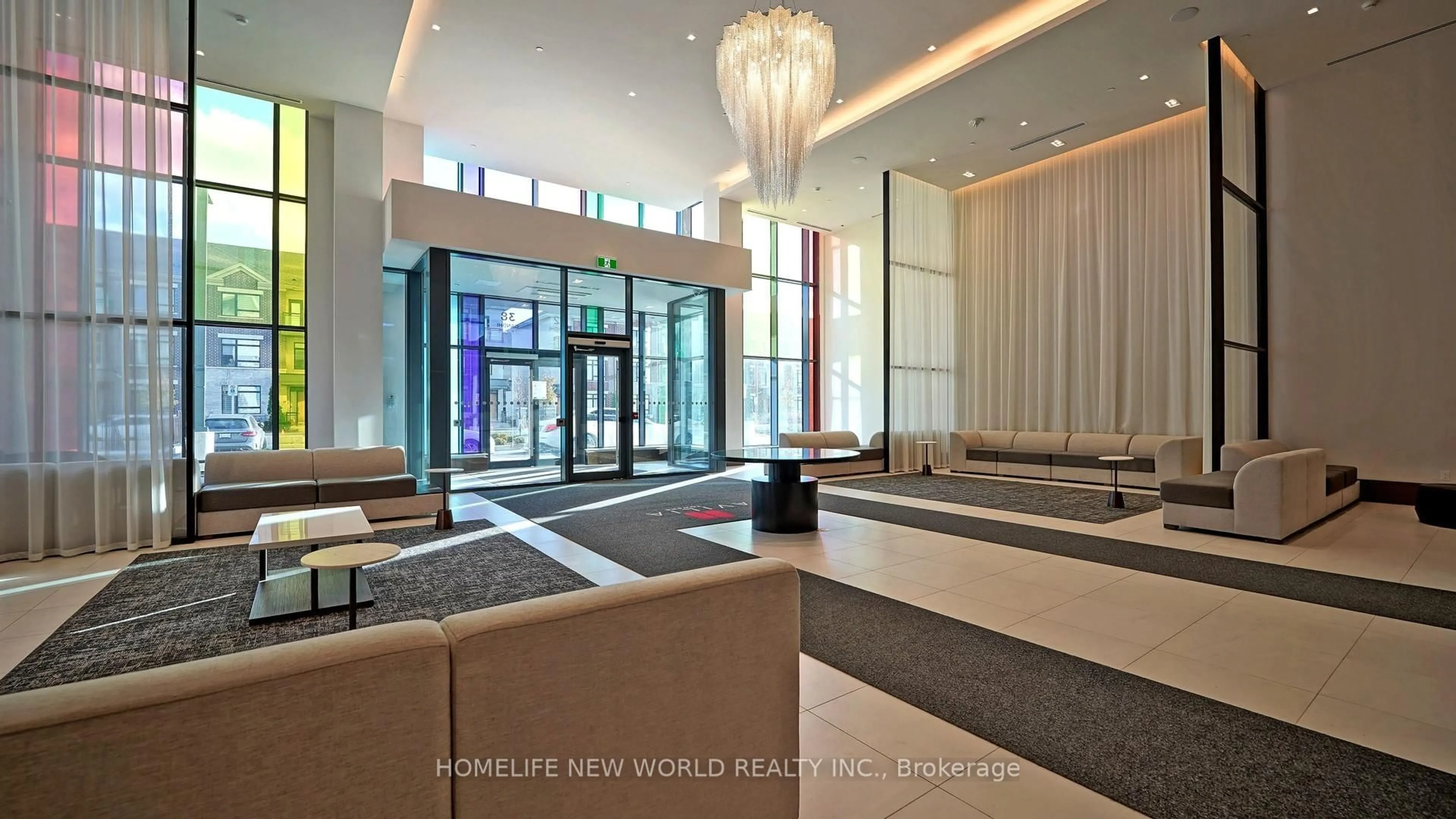 Lobby for 12 Gandhi Lane #3203, Markham Ontario L3T 0G8