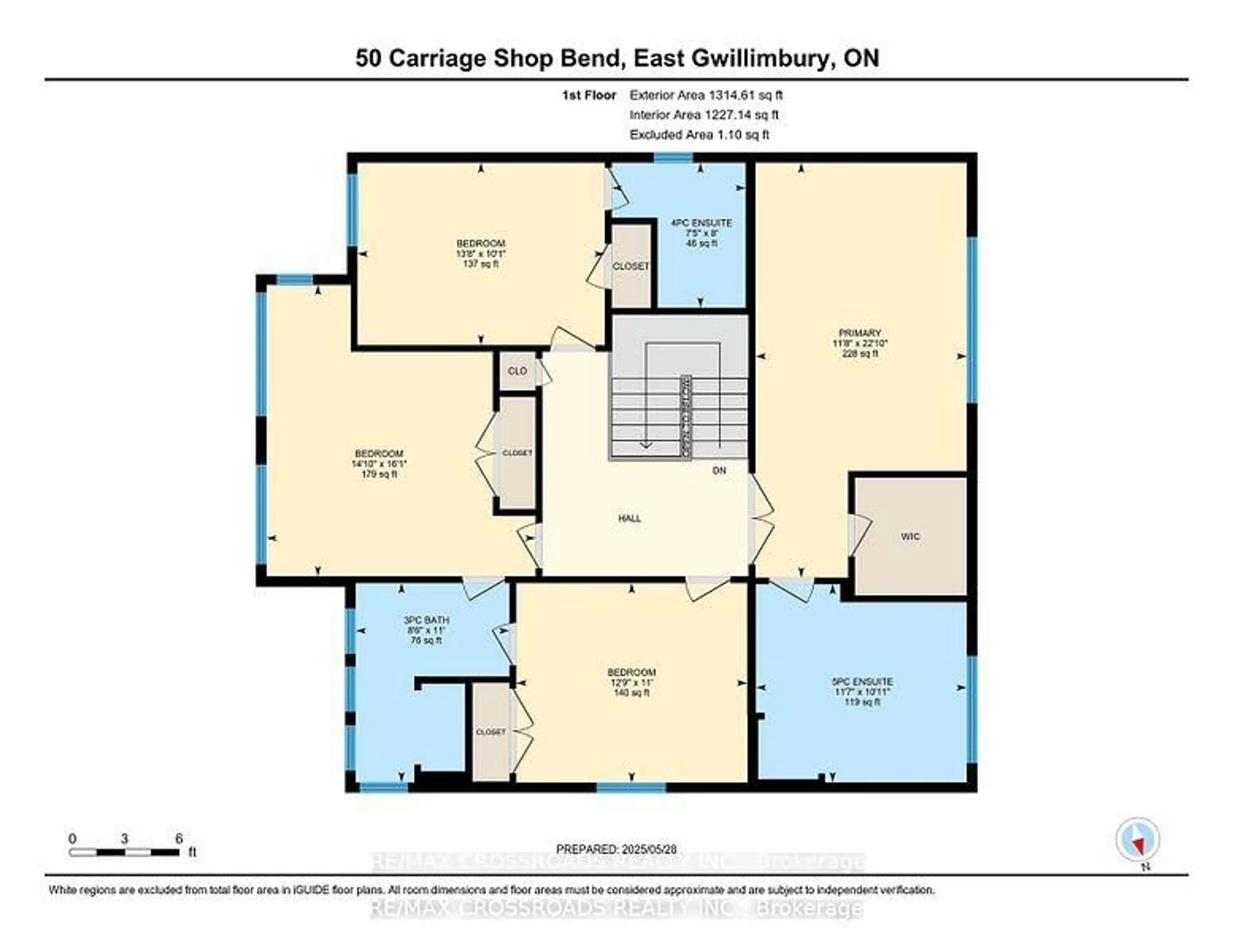 Floor plan for 50 Carriage Shop Bend, East Gwillimbury Ontario L9N 0Y5