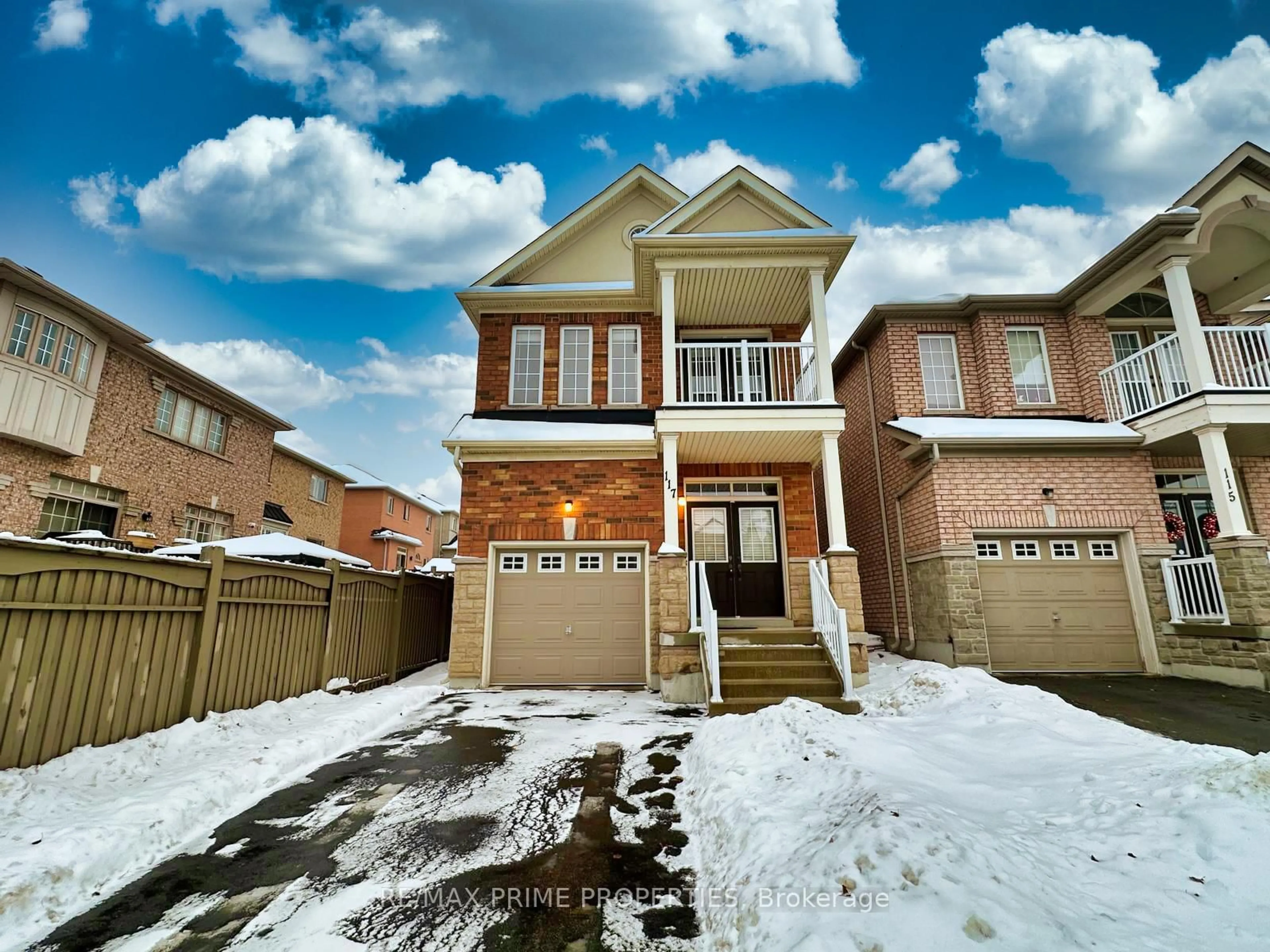 Home with brick exterior material, street for 117 Big Hill Cres, Vaughan Ontario L6A 4K7