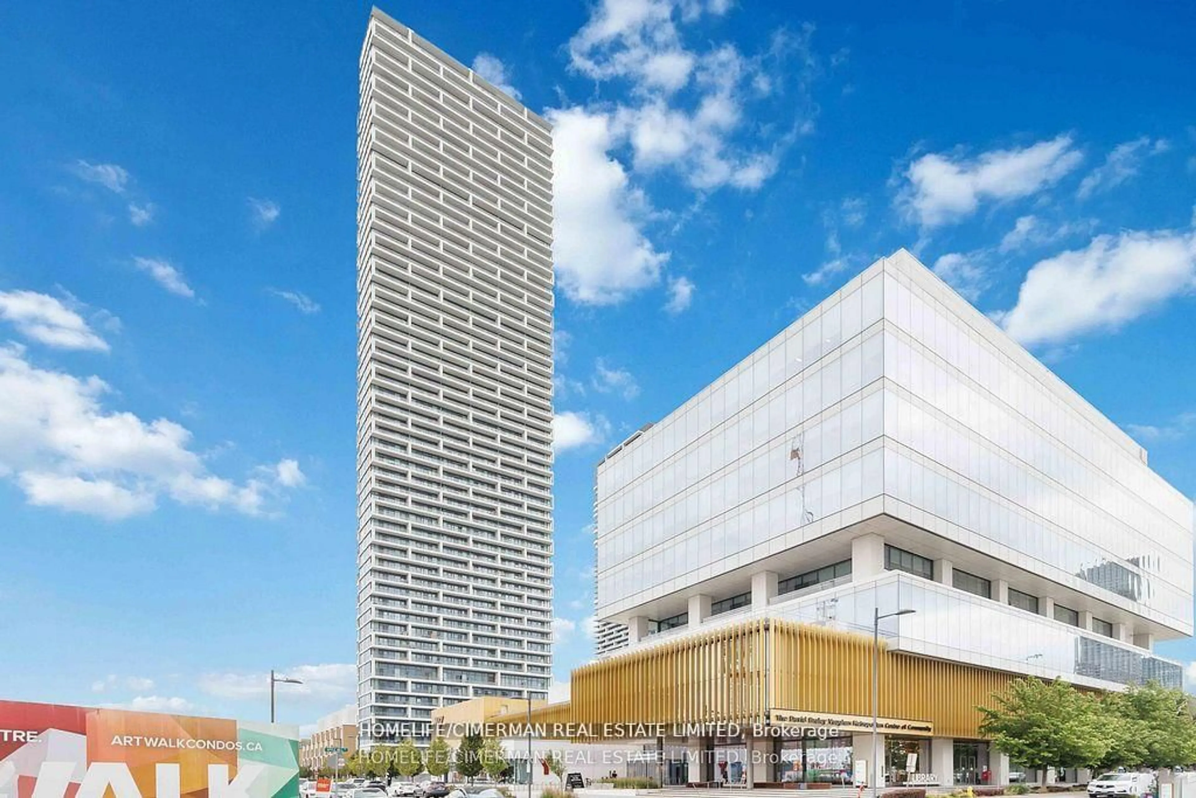 Patio, building for 5 Buttermill Ave #4502, Vaughan Ontario L4K 0J5