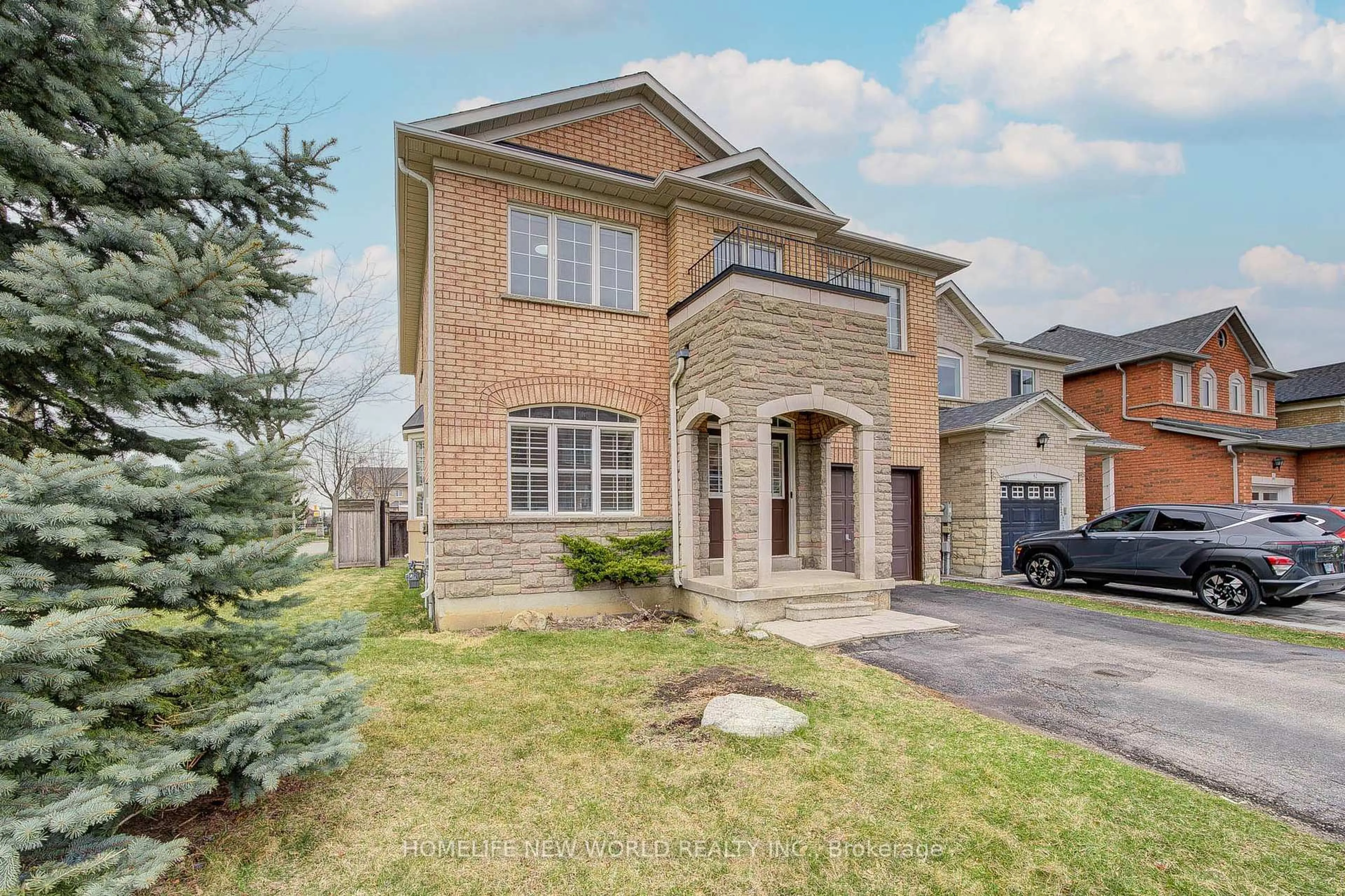 Home with brick exterior material, street for 46 Teal Cres, Vaughan Ontario L4H 2V5