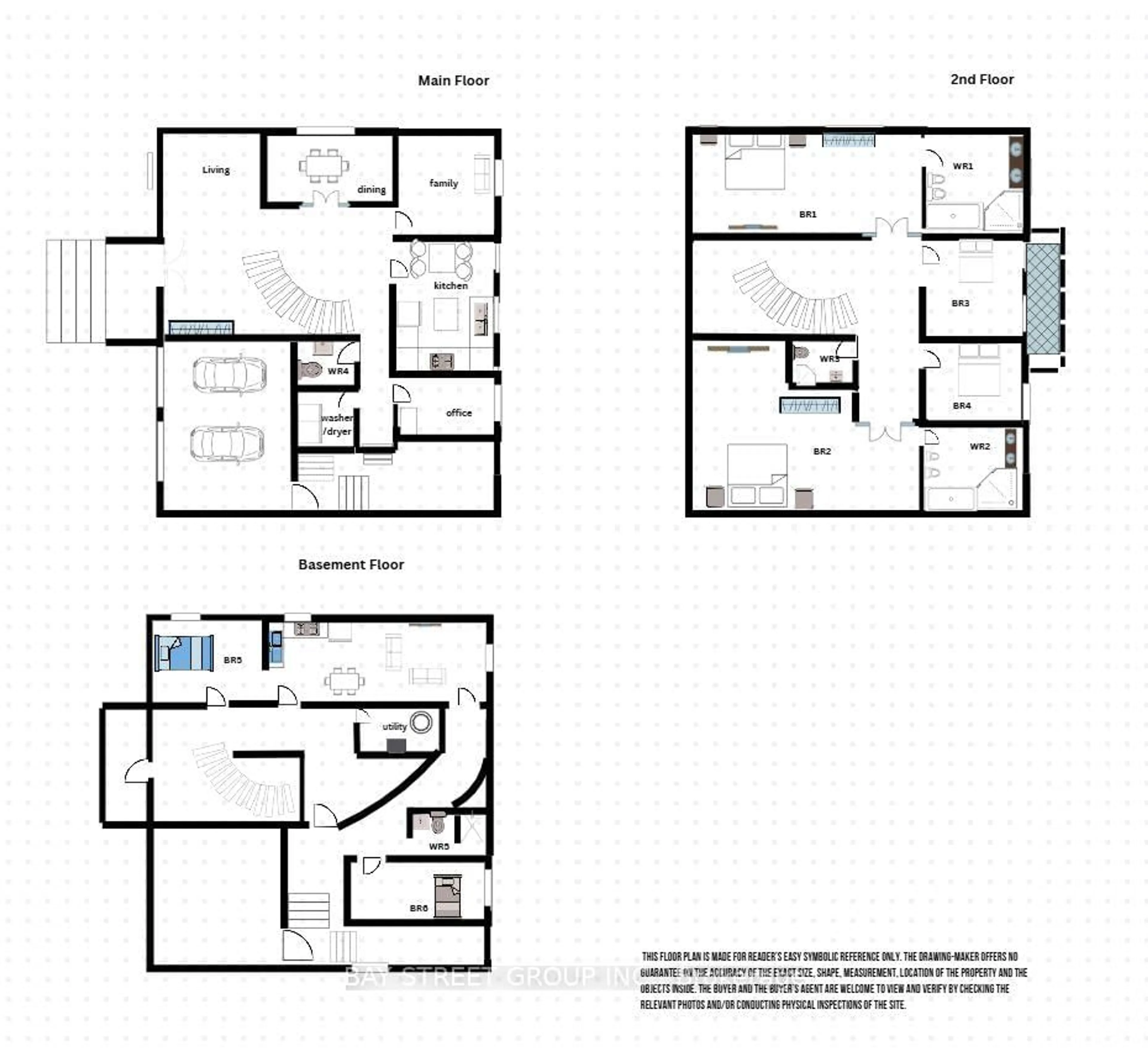 Floor plan for 17 Dunvegan Dr, Richmond Hill Ontario L4C 9P8
