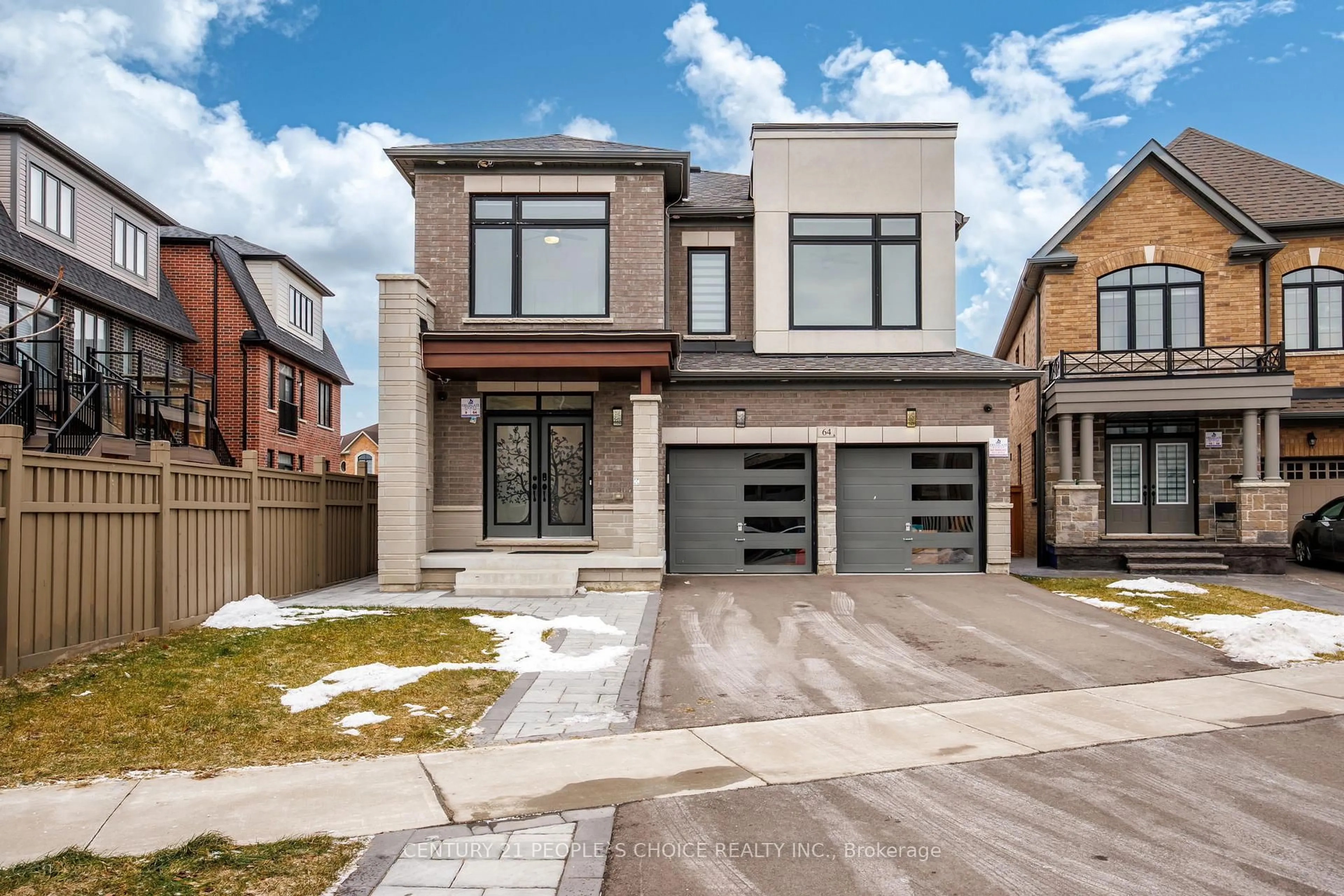 Home with brick exterior material, street for 64 Coldwell Bay Circ, Vaughan Ontario L4H 5E9