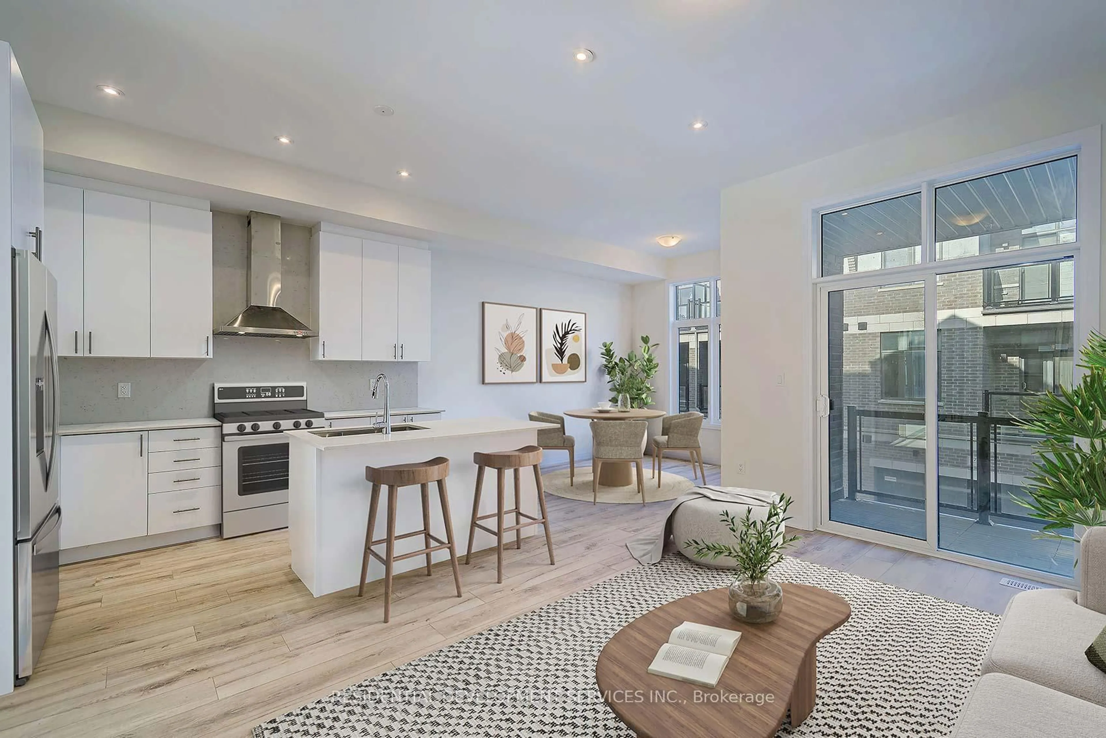 Open concept kitchen, unknown for 5 Norman Fleming Lane, Richmond Hill Ontario L4S 1N4