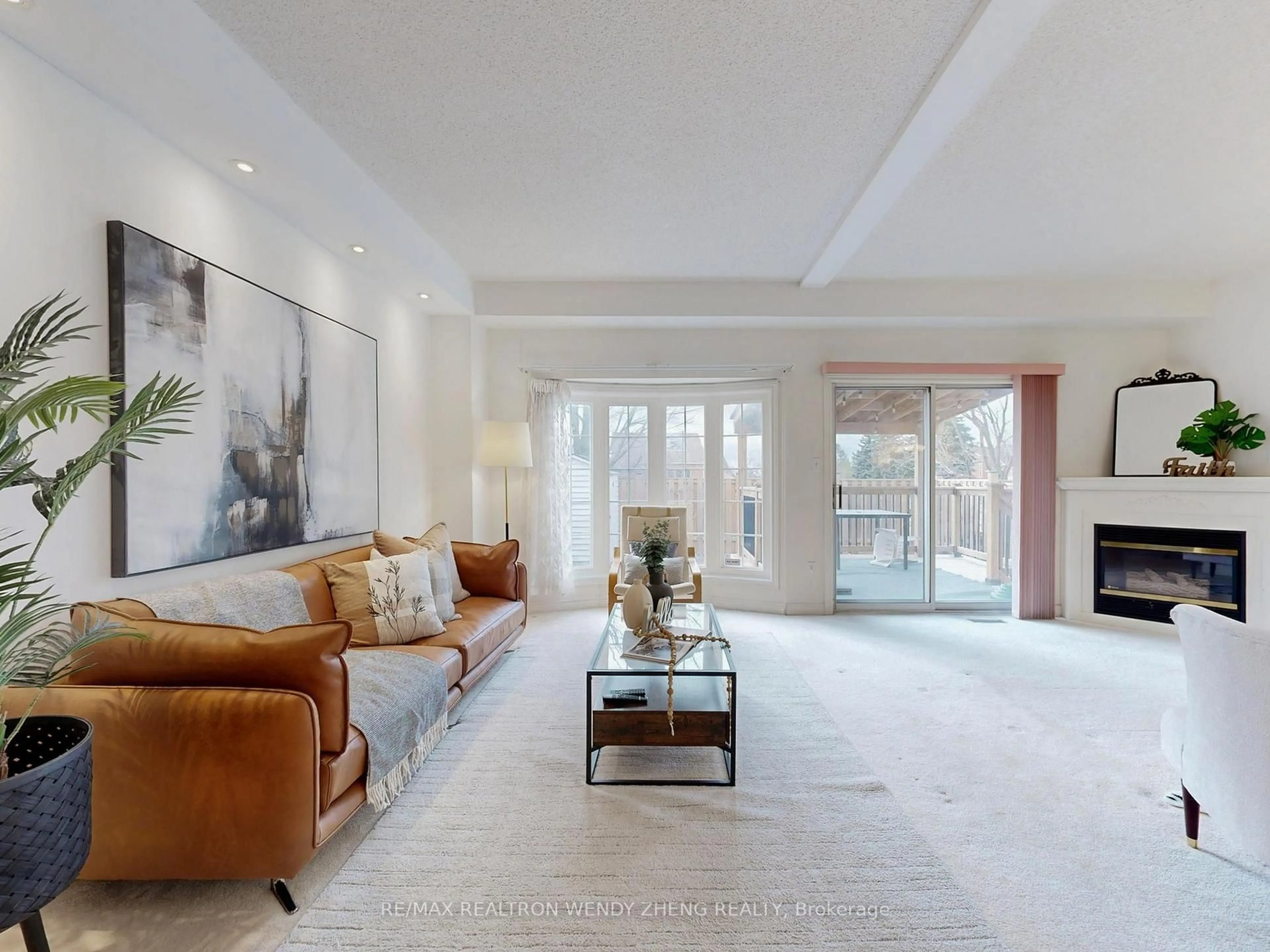 Living room with furniture, unknown for 75 Macon Pl, Markham Ontario L3R 0V5