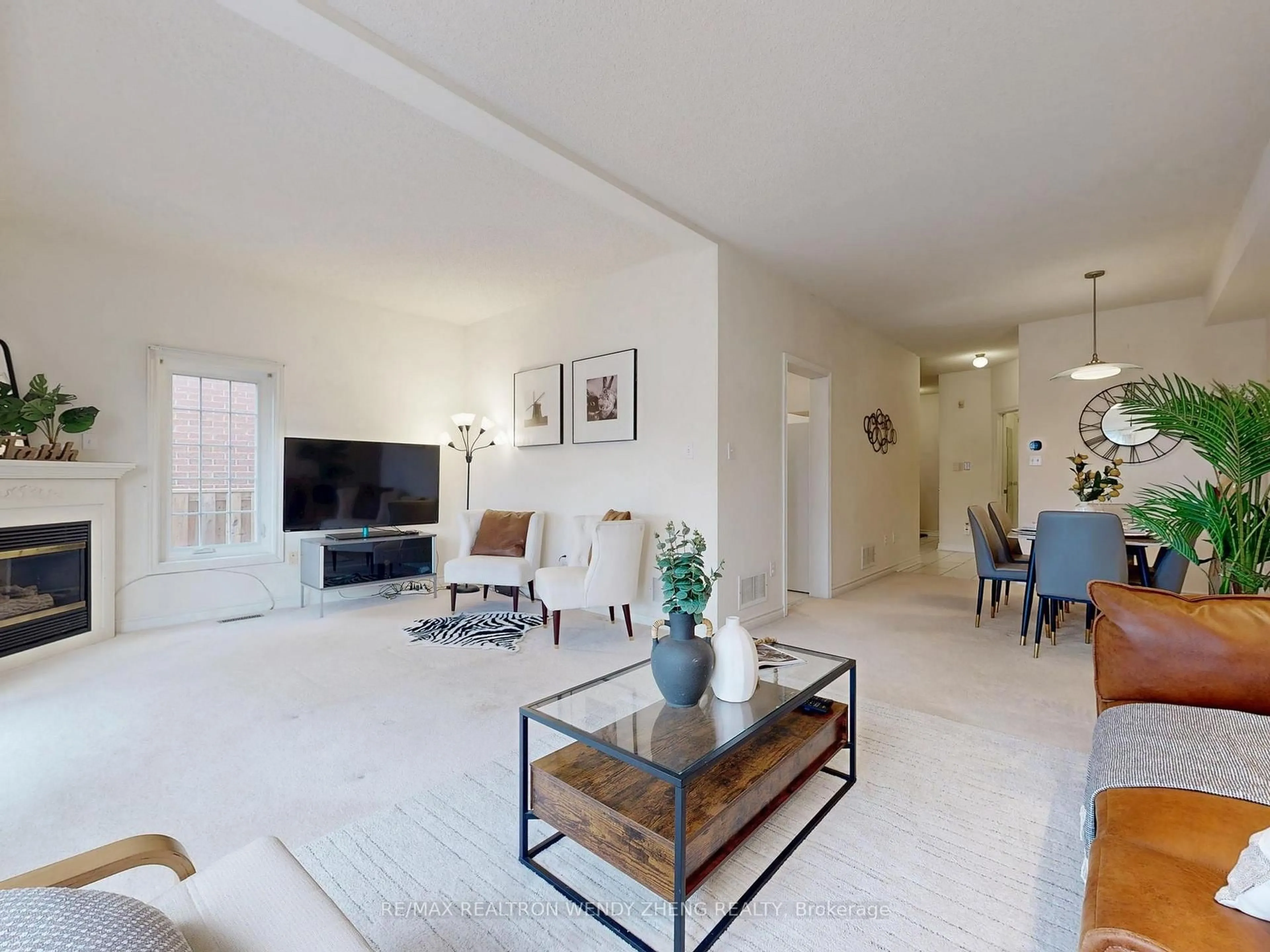 Living room with furniture, unknown for 75 Macon Pl, Markham Ontario L3R 0V5