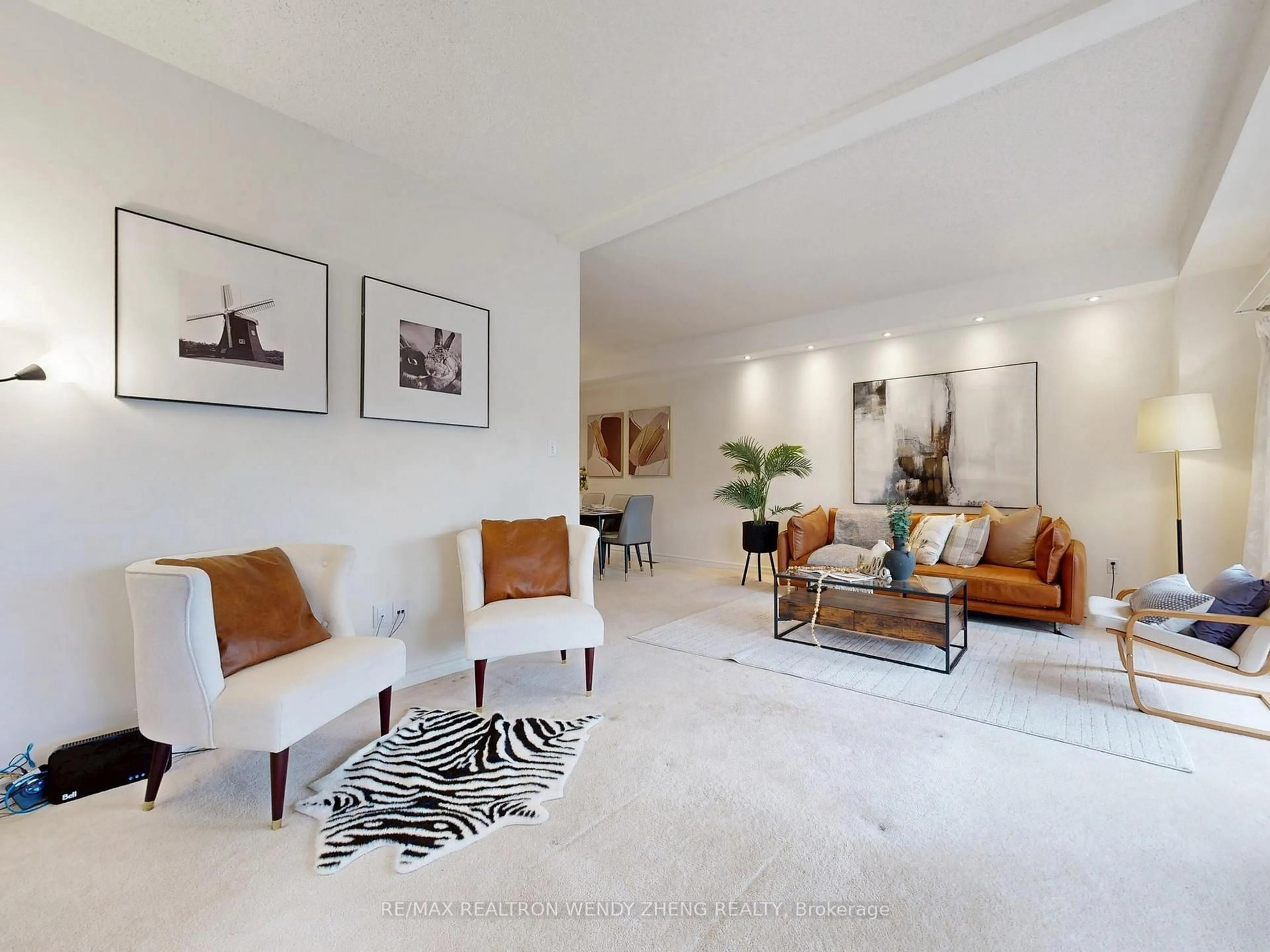 Living room with furniture, unknown for 75 Macon Pl, Markham Ontario L3R 0V5