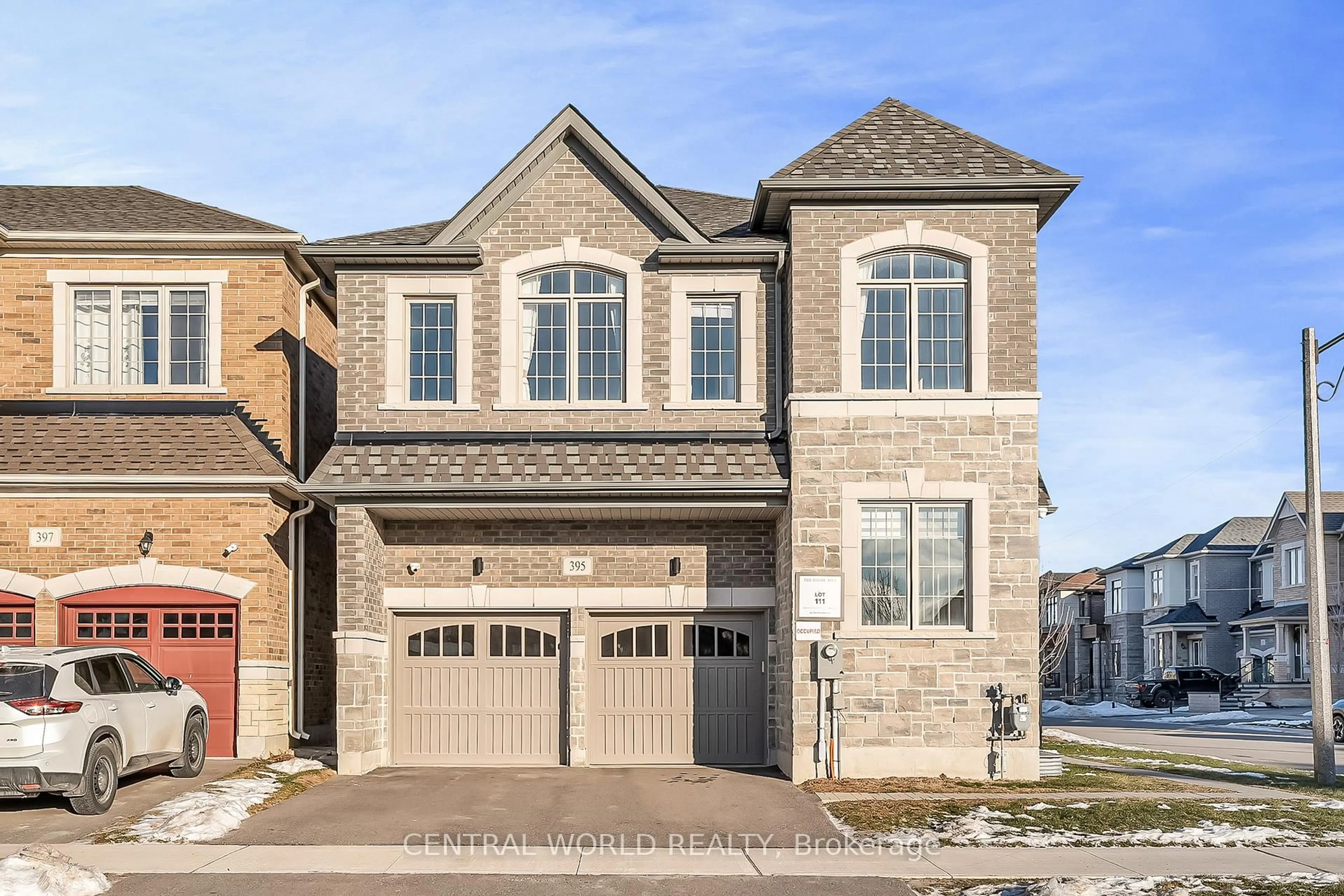 Home with brick exterior material, street for 395 Fred McLaren Blvd, Markham Ontario L6E 0V9
