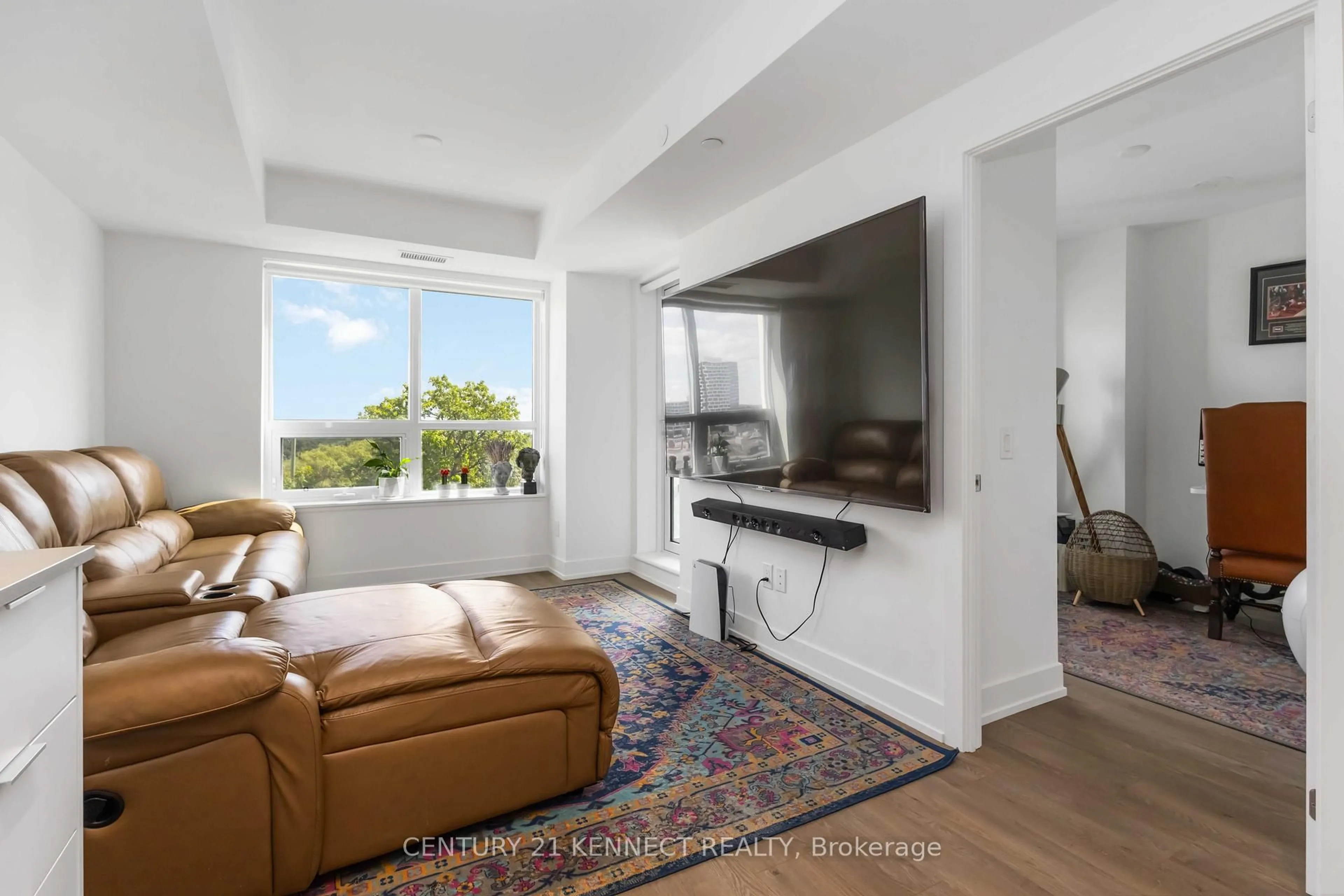 Living room with furniture, unknown for 9 Clegg Rd #722, Markham Ontario L6G 0H3