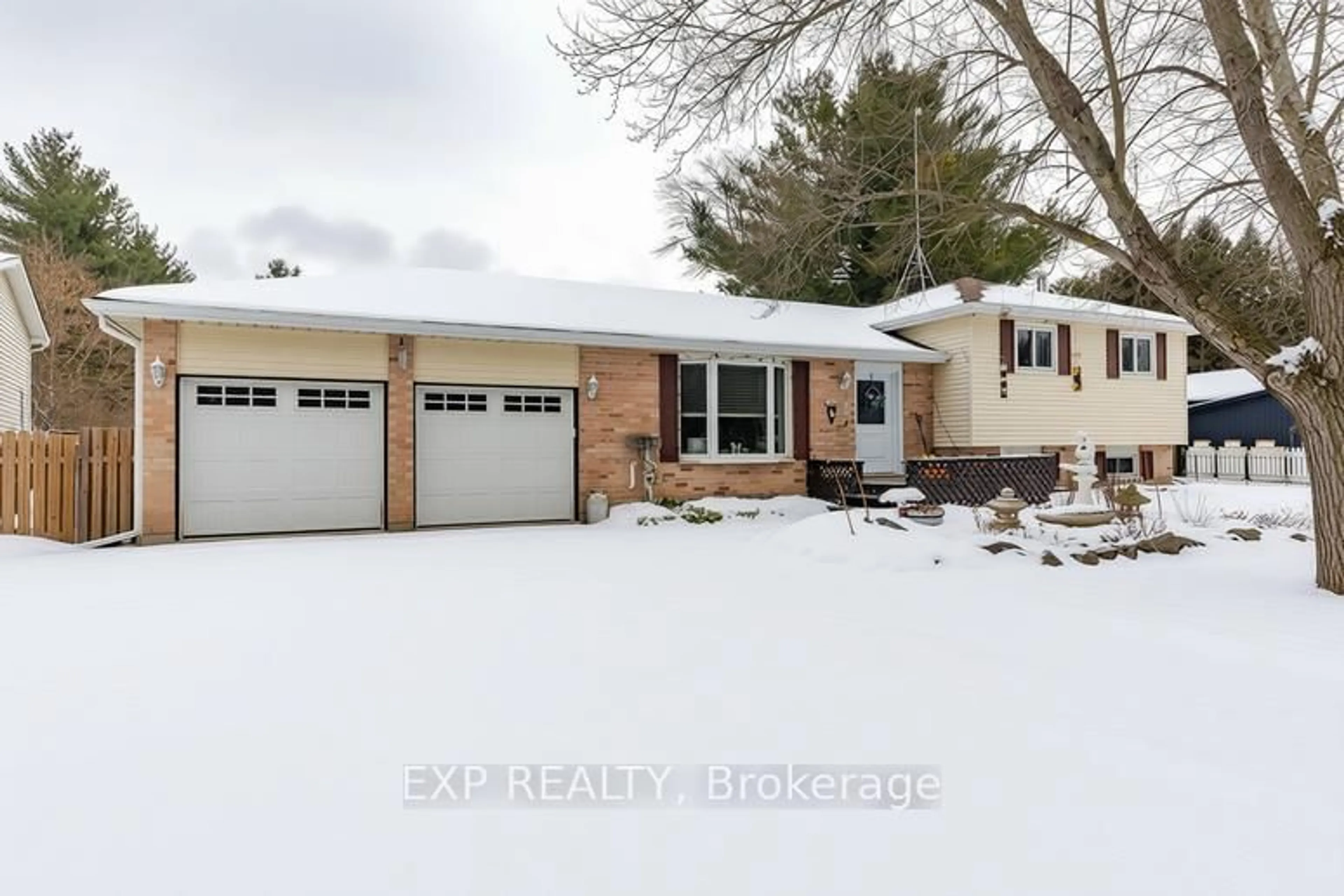 Home with vinyl exterior material, street for 8245 Main St, Adjala-Tosorontio Ontario L0M 1C0