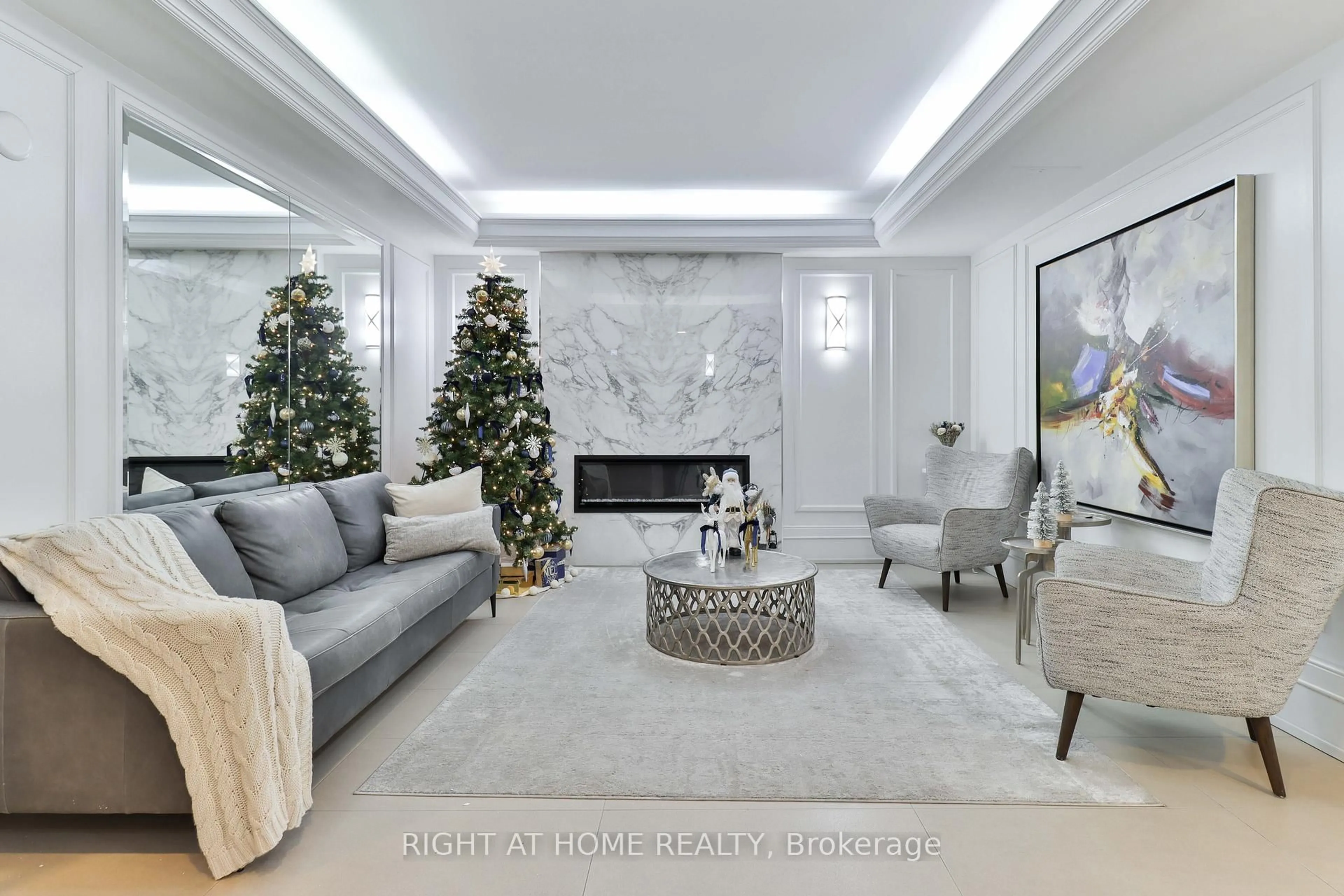 Living room with furniture, unknown for 309 Major Mackenzie Dr #611, Richmond Hill Ontario L4C 9V5