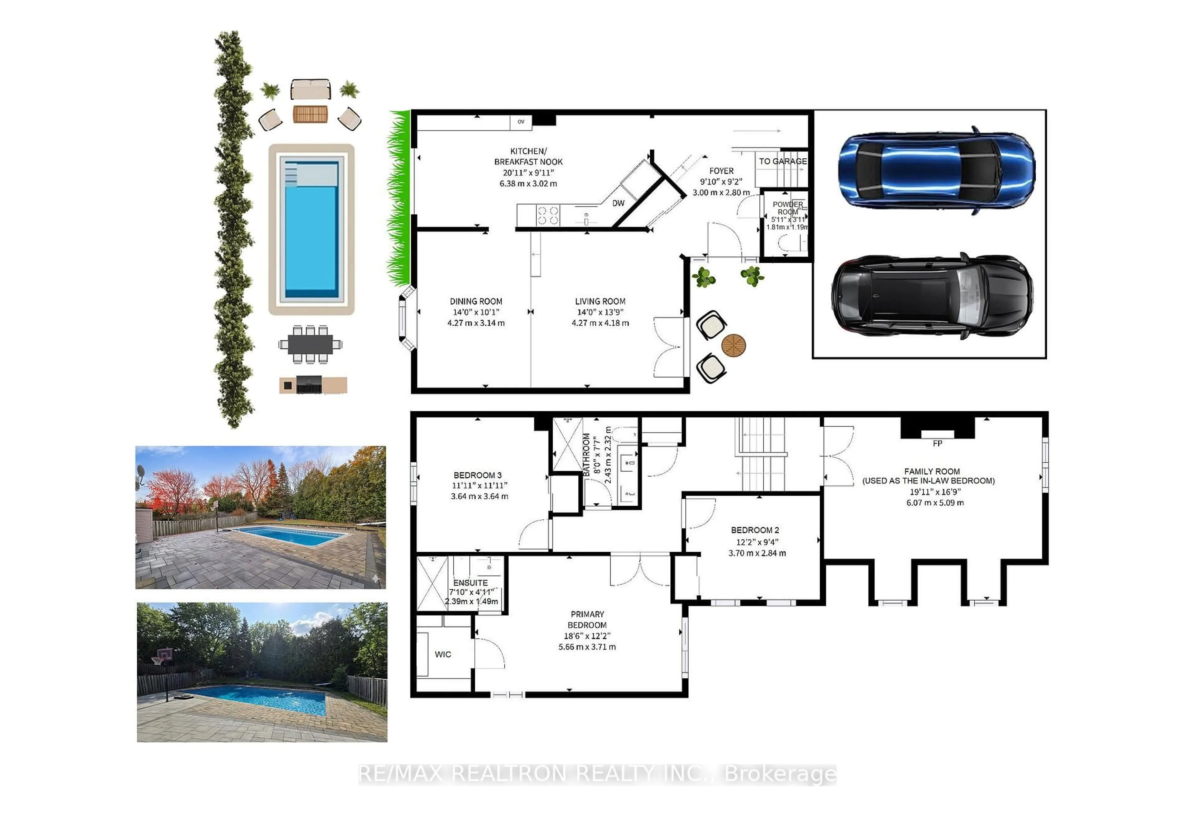 Floor plan for 62 Bishop Cres, Markham Ontario L3P 4N7