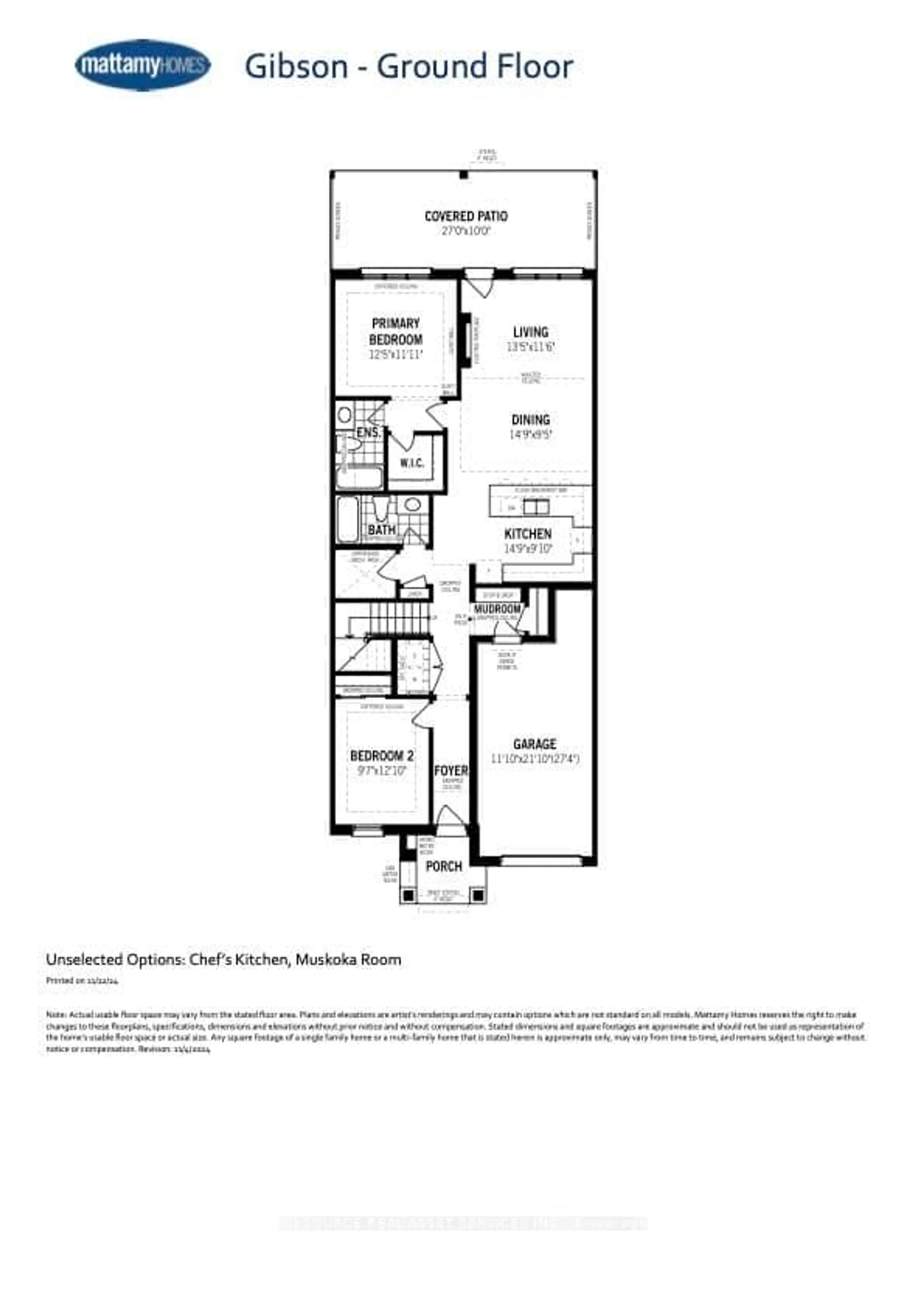 Floor plan for 2969 Murphy Pl, Innisfil Ontario L9S 0S1