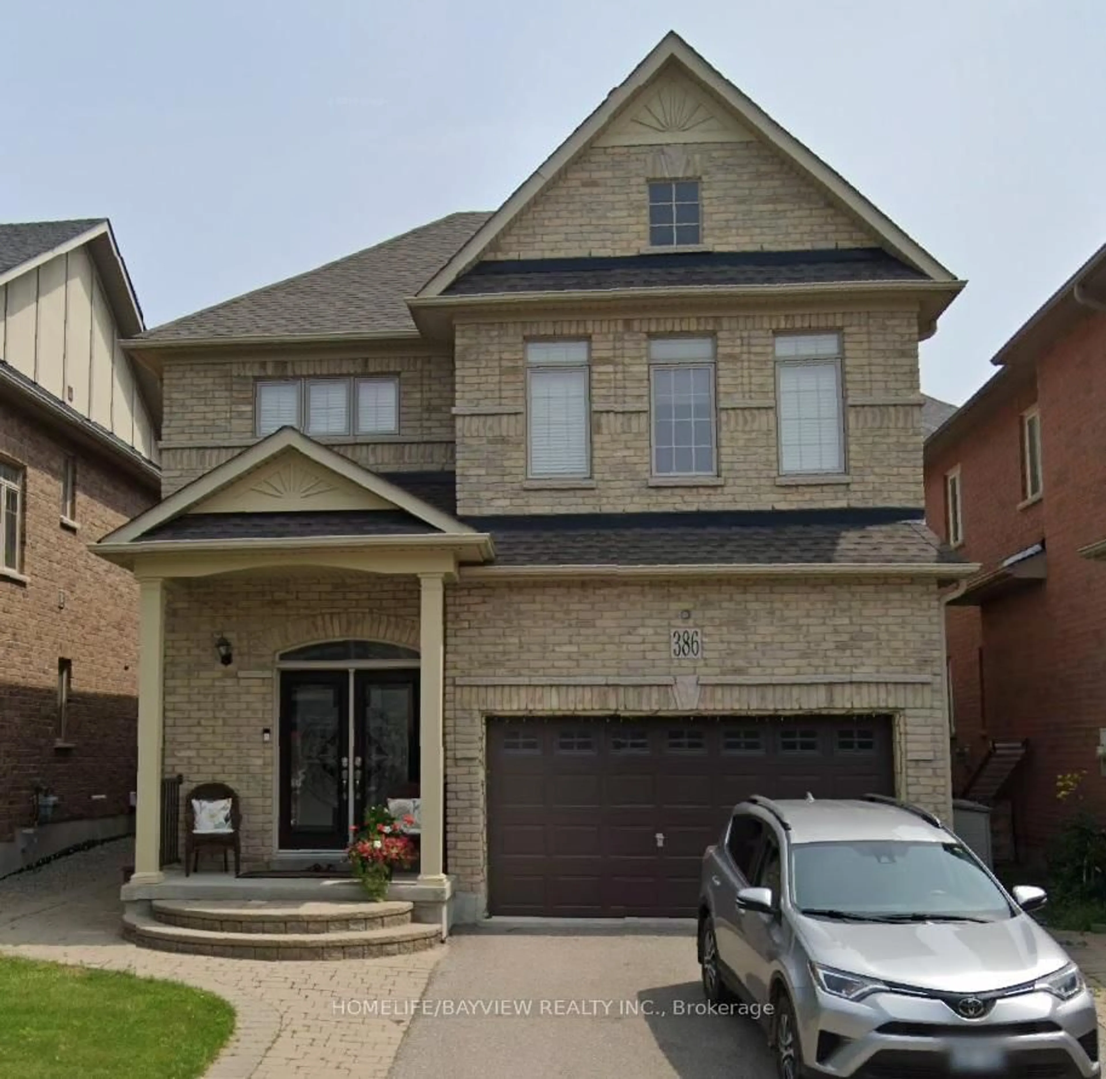 Home with brick exterior material, street for 386 Gilpin Dr, Newmarket Ontario L3X 3H2