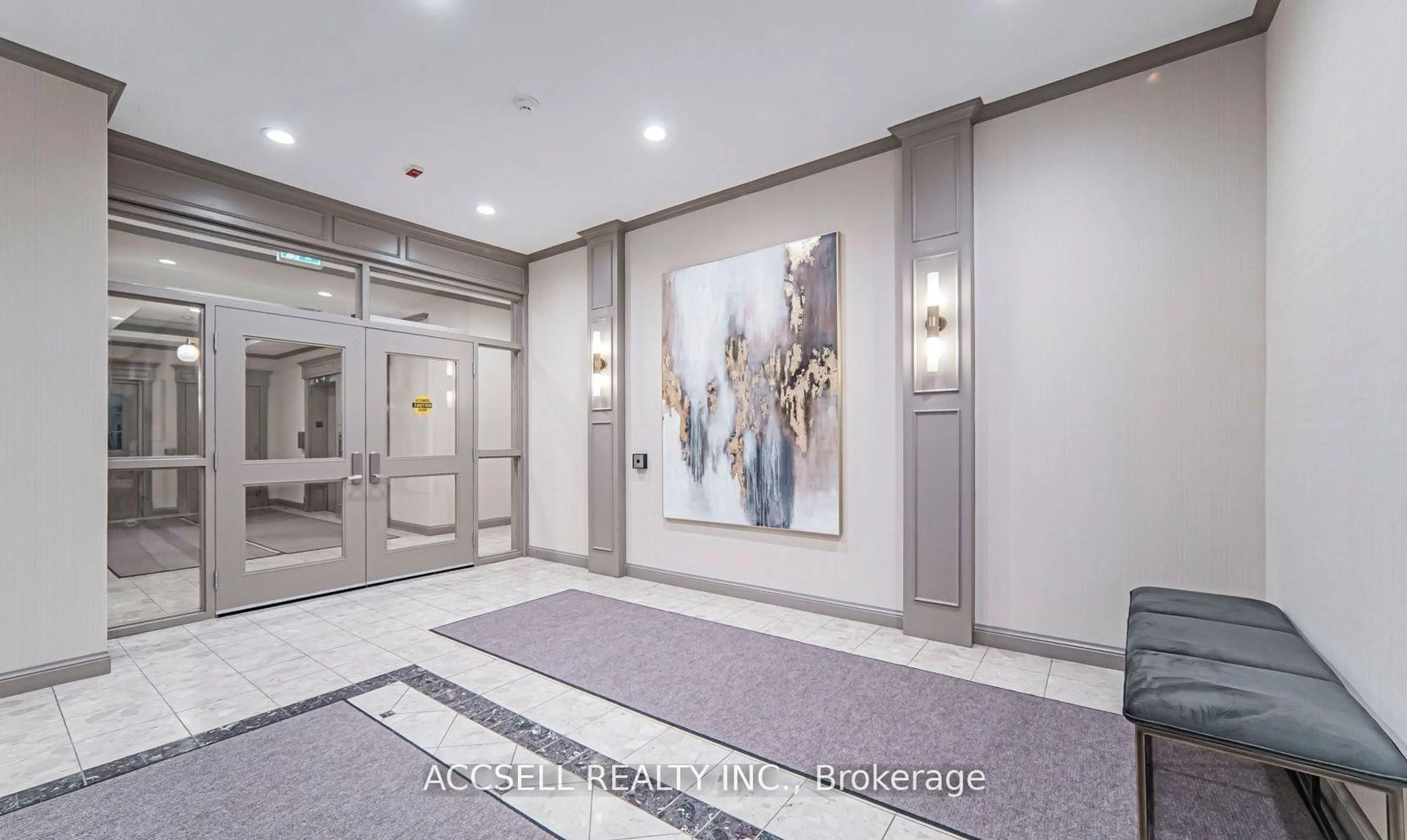 Indoor foyer for 2 Raymerville Dr #412, Markham Ontario L3P 7N7