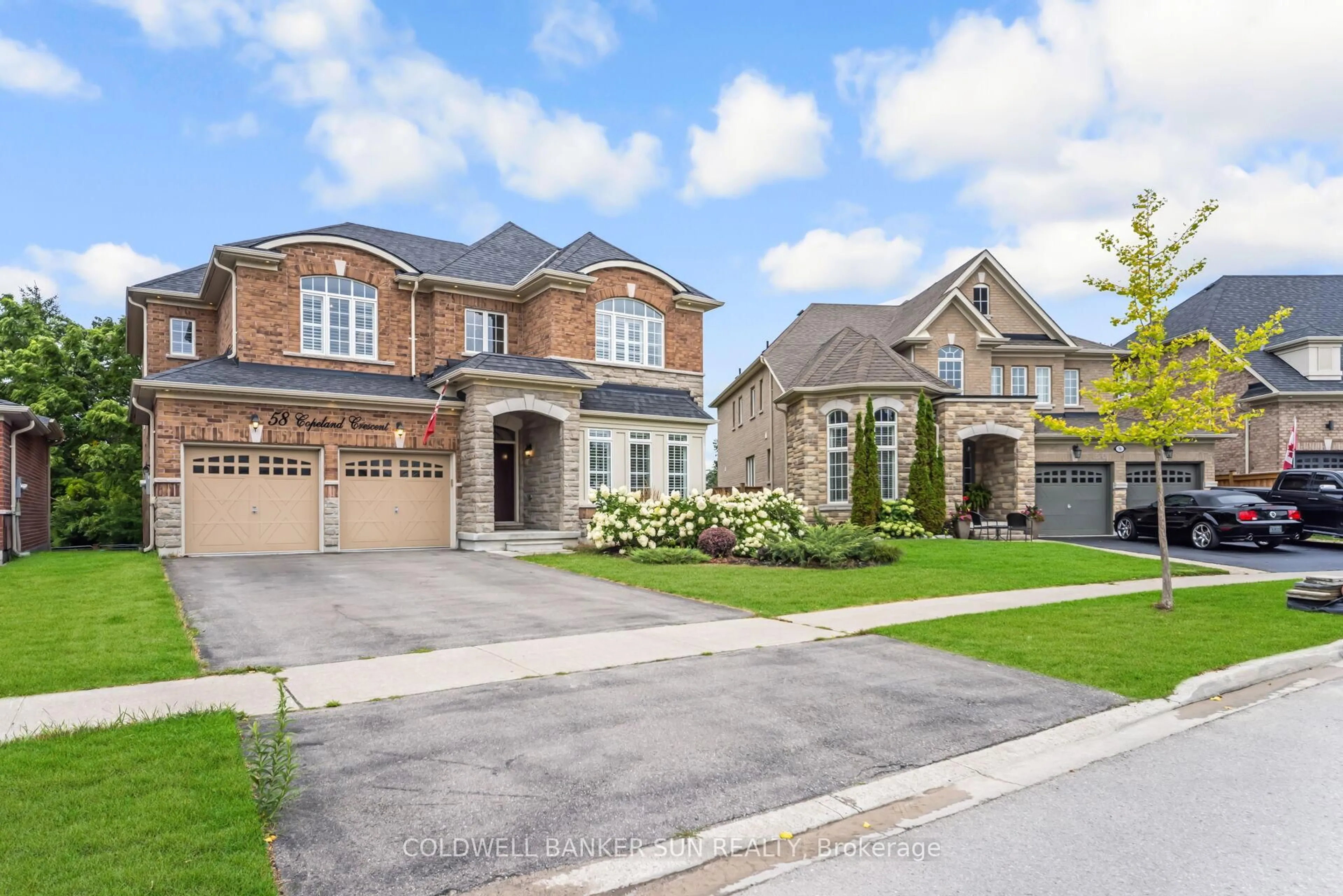 Home with brick exterior material, street for 58 Copeland Cres, Innisfil Ontario L0L 1L0