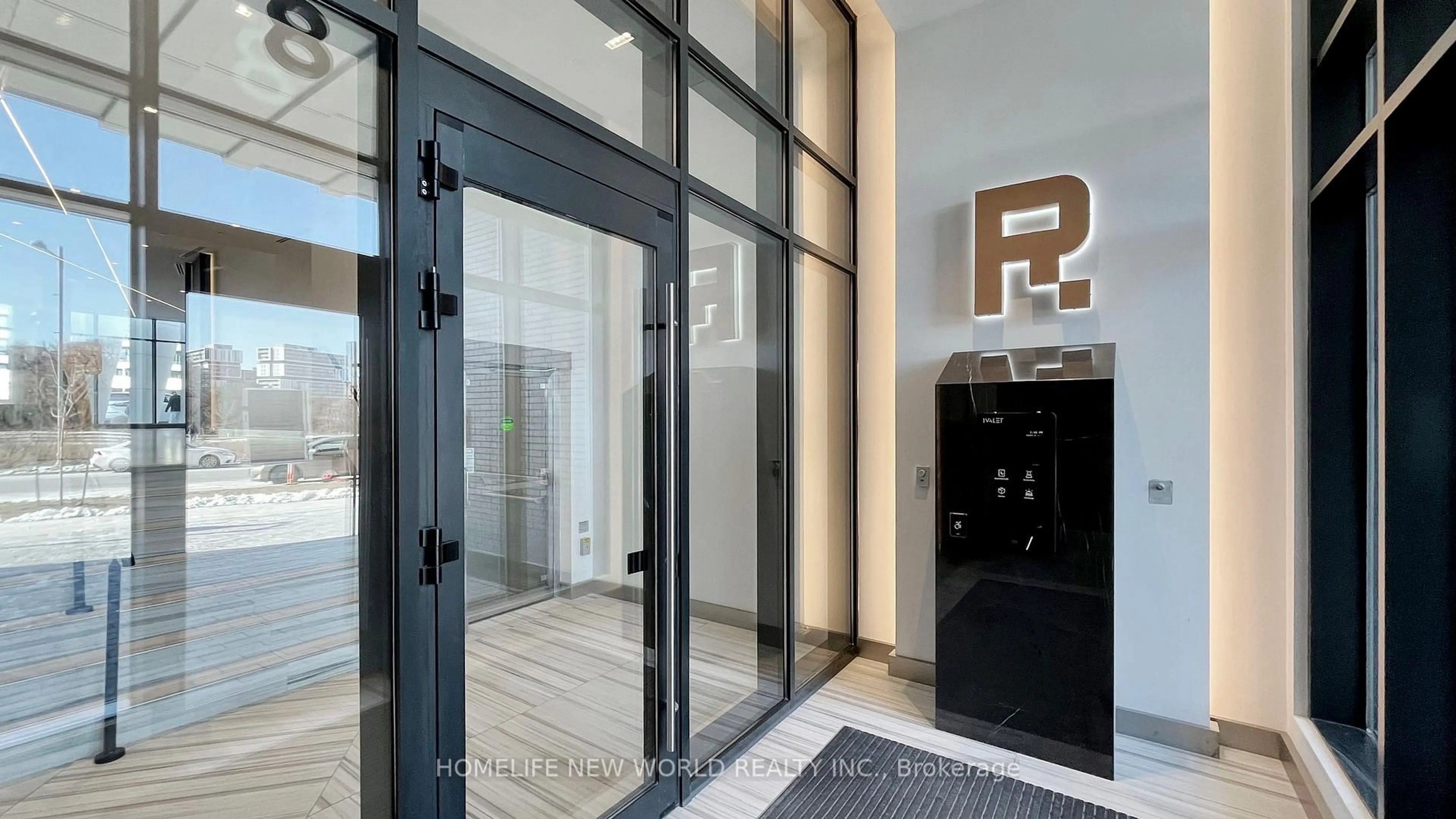 Indoor foyer for 18 Water Walk Dr #303, Markham Ontario L3R 6L5