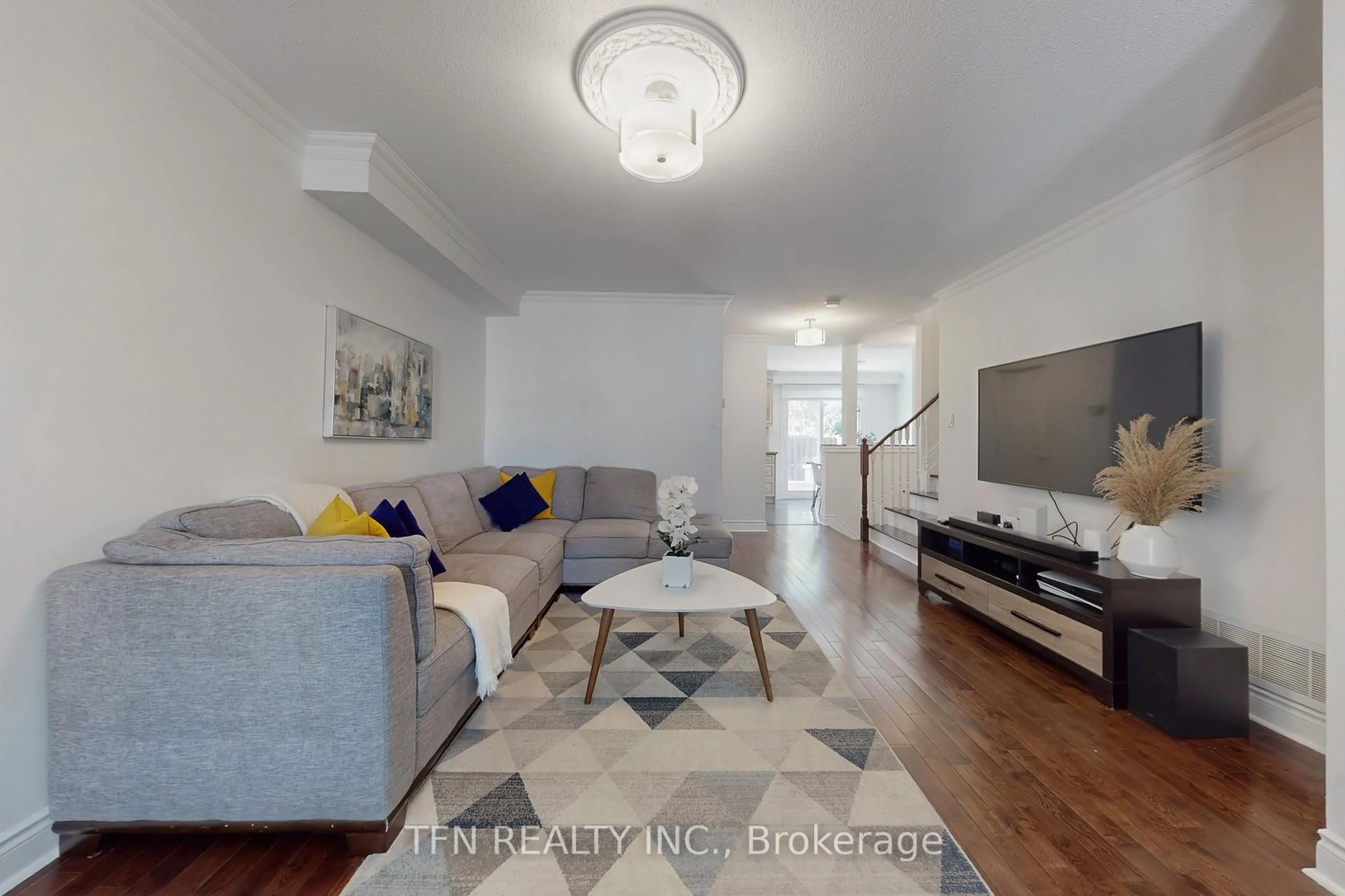 Living room with furniture, unknown for 24 Lucerne Dr, Vaughan Ontario L4H 2Y2