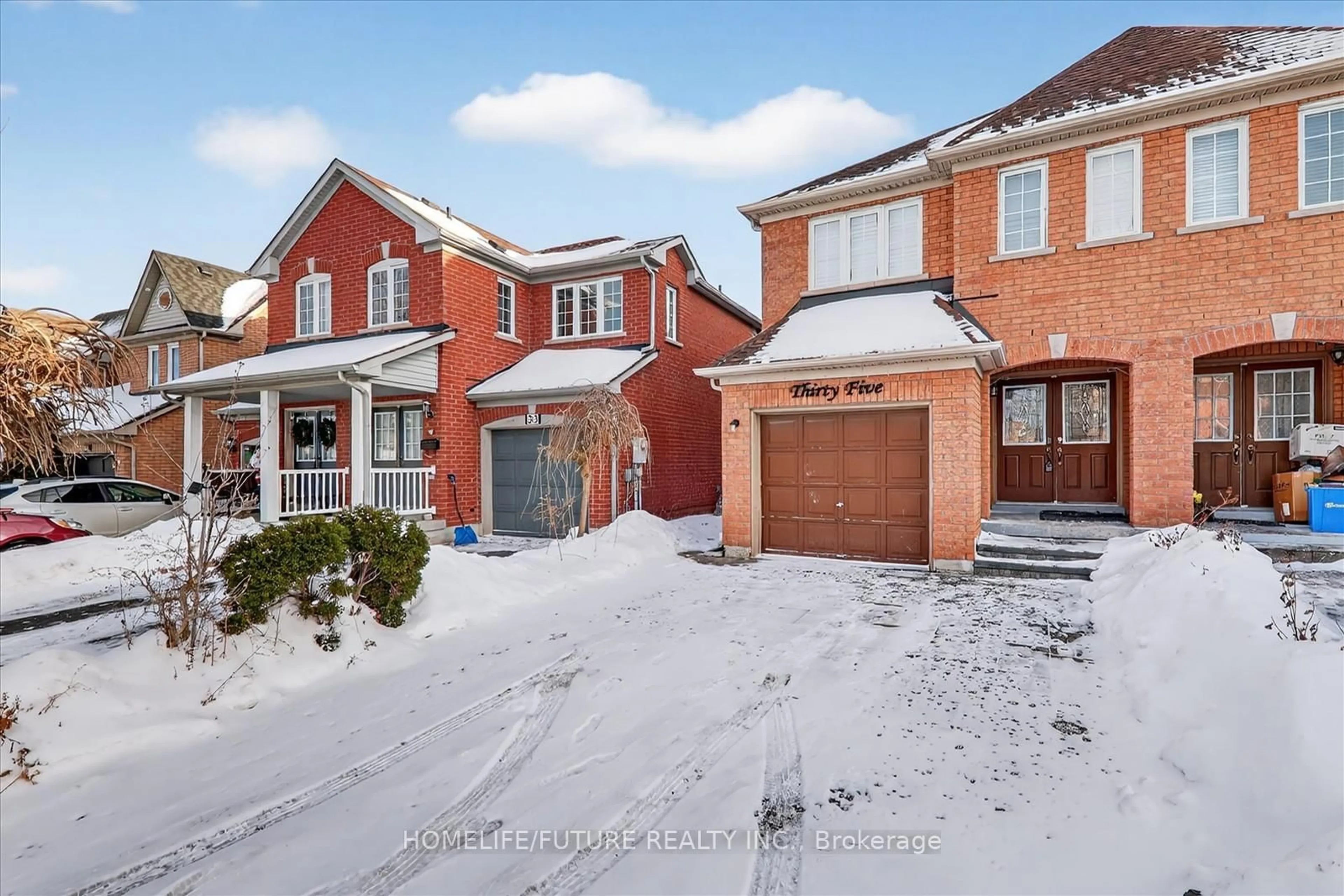 Home with brick exterior material, street for 35 Tara Cres, Markham Ontario L3S 4S8