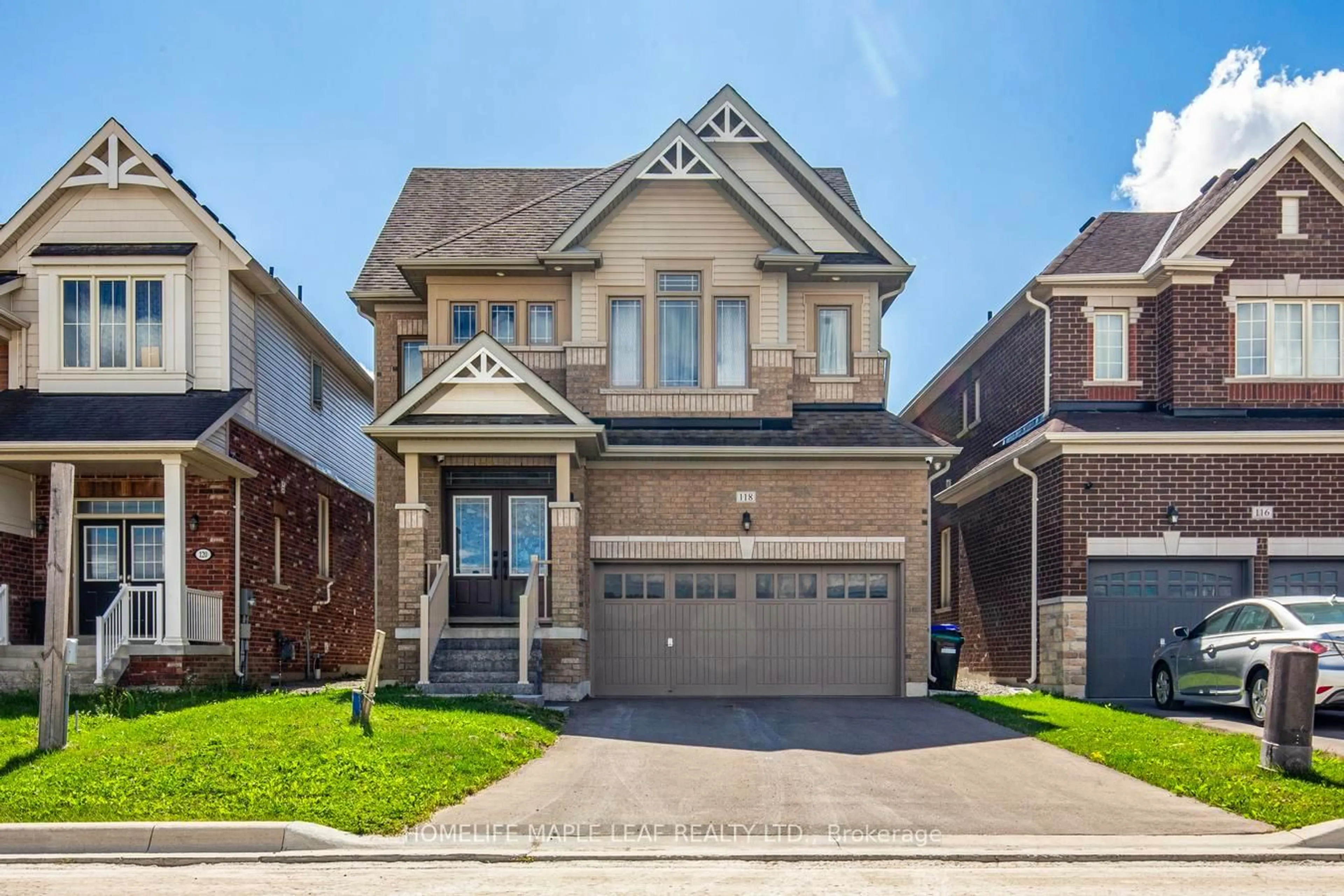 Home with brick exterior material, street for 118 Lorne Thomas Pl, New Tecumseth Ontario L9R 0V8