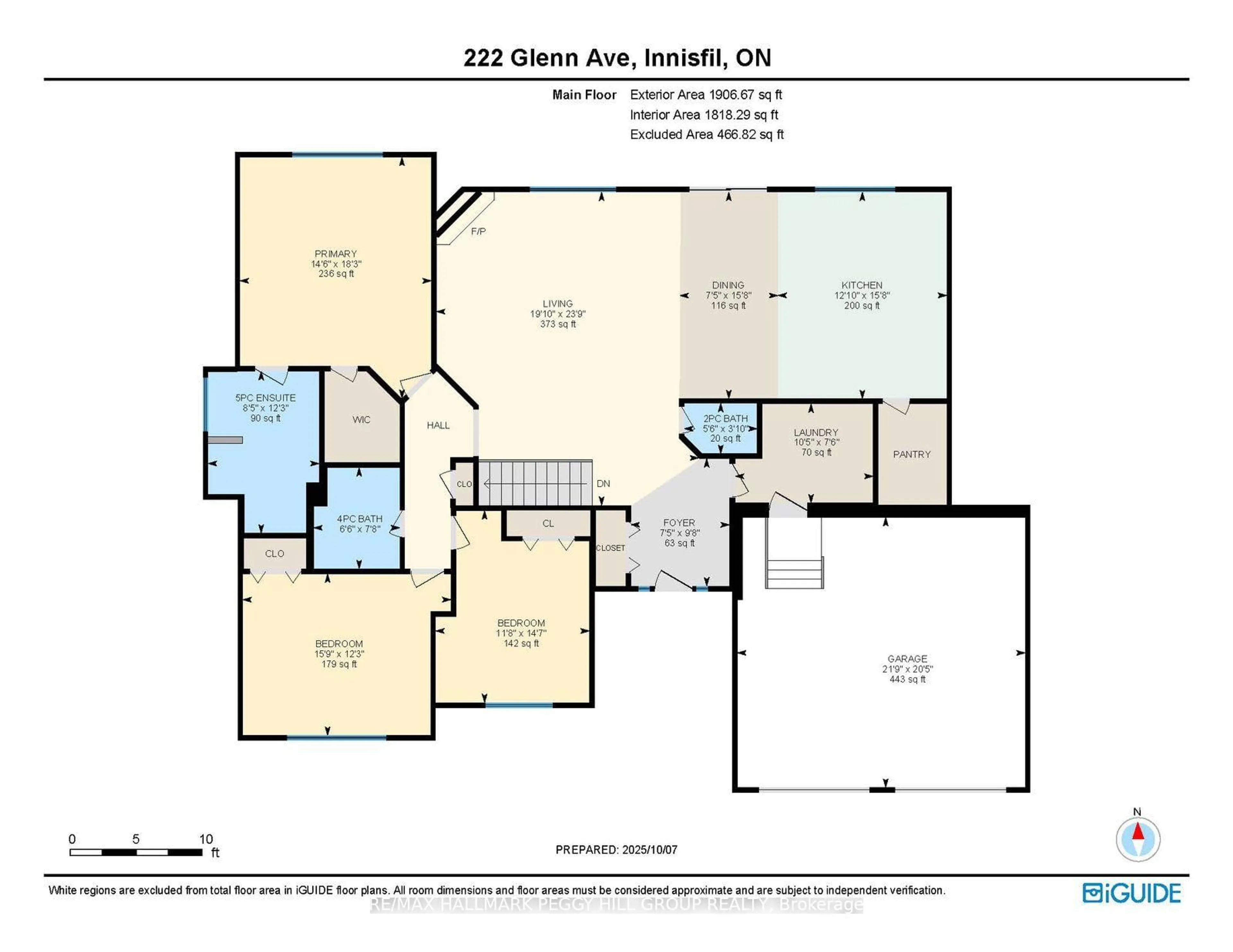 Floor plan for 222 Glenn Ave, Innisfil Ontario L9S 1C4