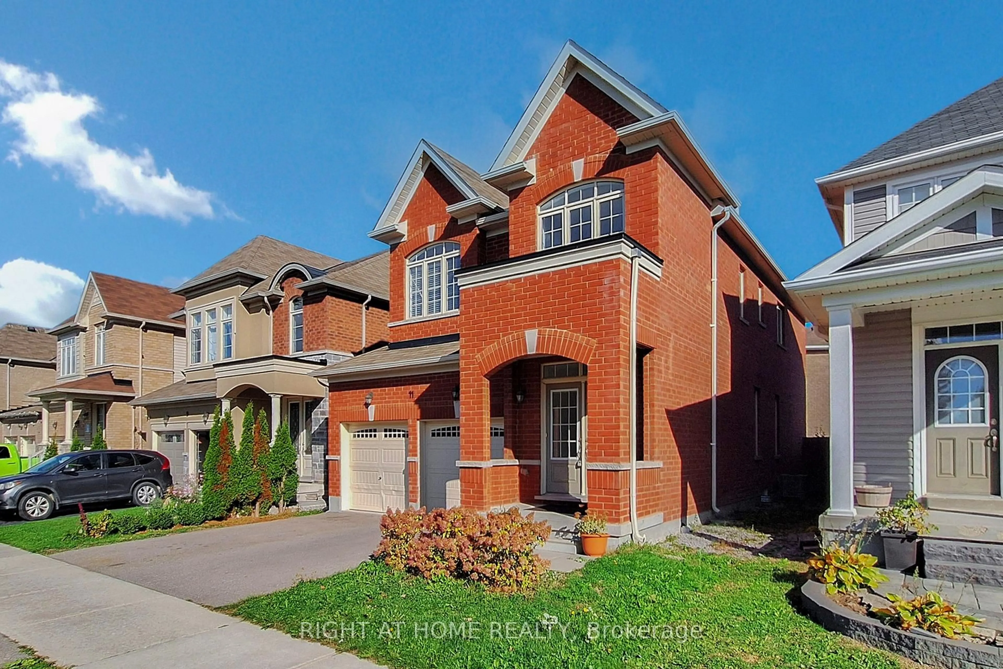 Home with brick exterior material, street for 11 Robert Wilson Cres, Georgina Ontario L4P 0G8