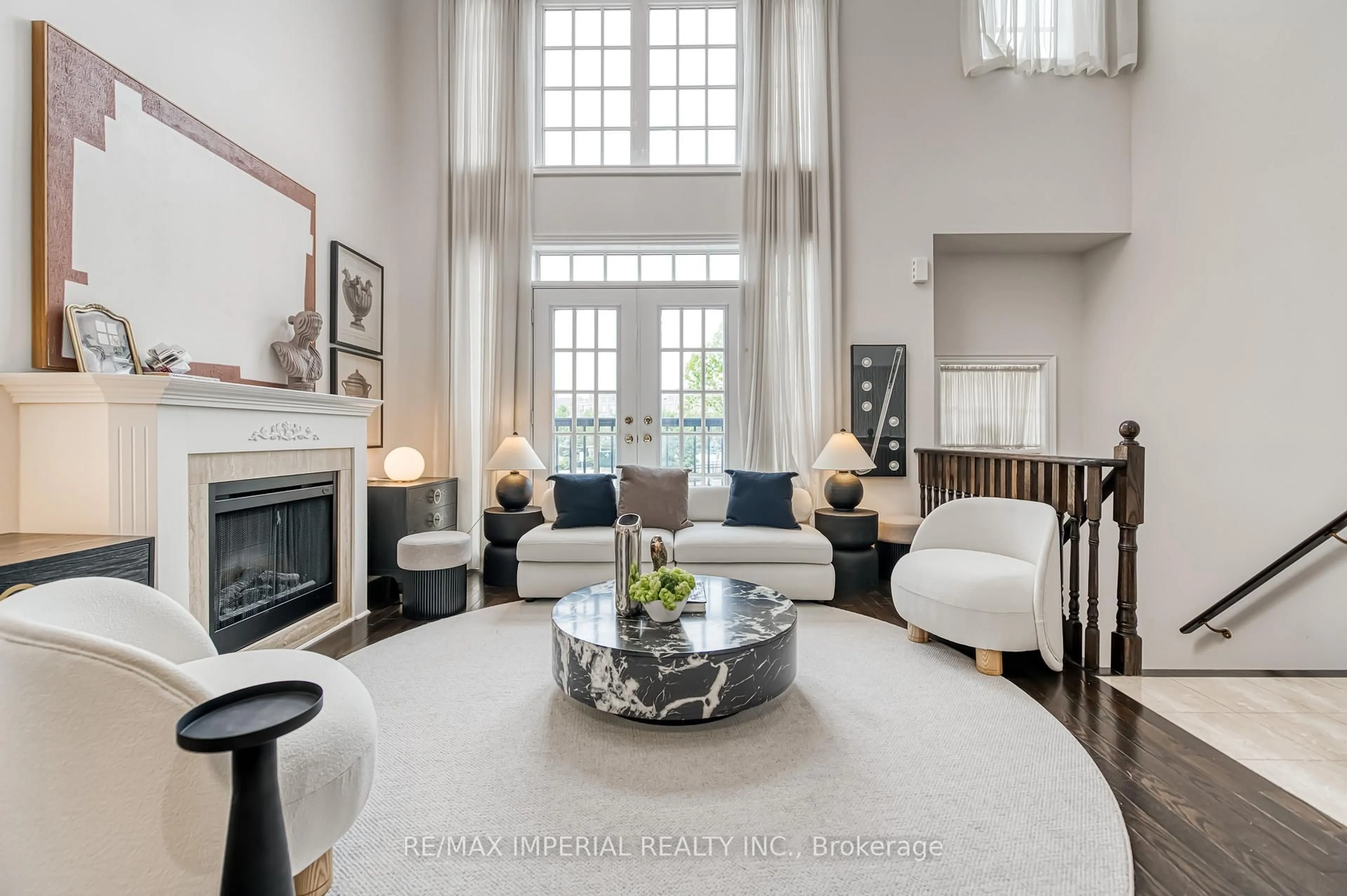 Living room with furniture, unknown for 21 MACKENZIE'S STAND Ave, Markham Ontario L6G 0C4