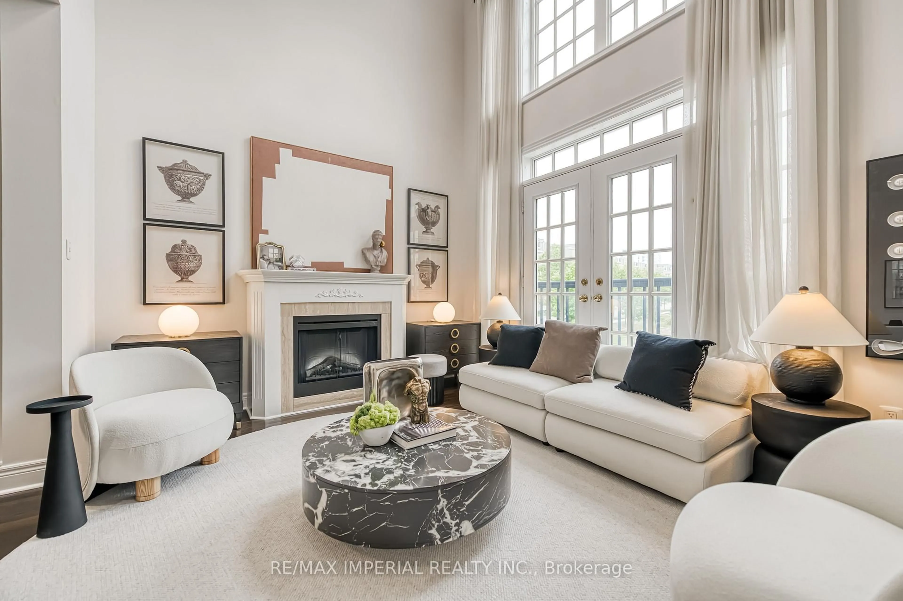 Living room with furniture, unknown for 21 MACKENZIE'S STAND Ave, Markham Ontario L6G 0C4