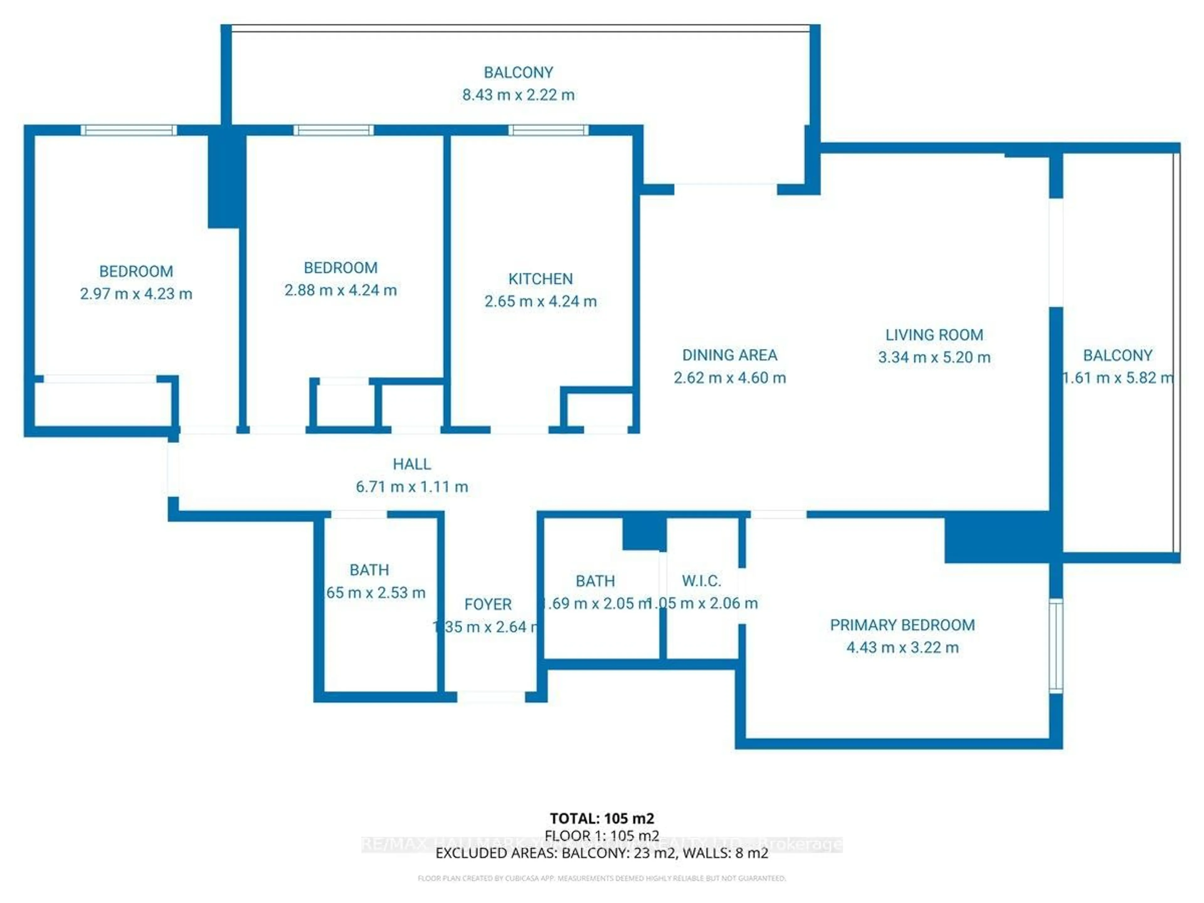 Floor plan for 50 Inverlochy Blvd #810, Markham Ontario L3T 4T6