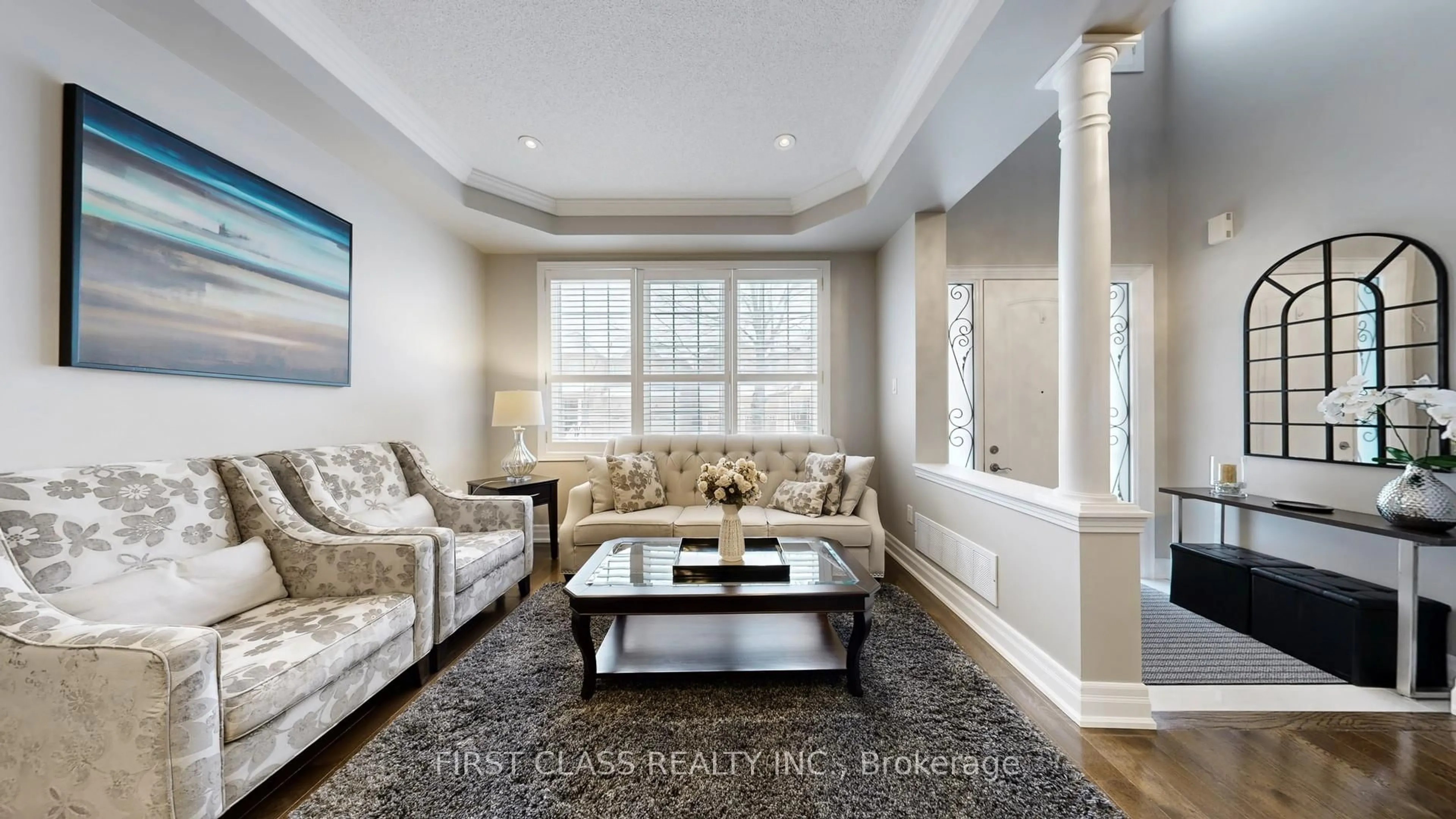 Living room with furniture, unknown for 43 Calico Cres, Markham Ontario L6C 3A4