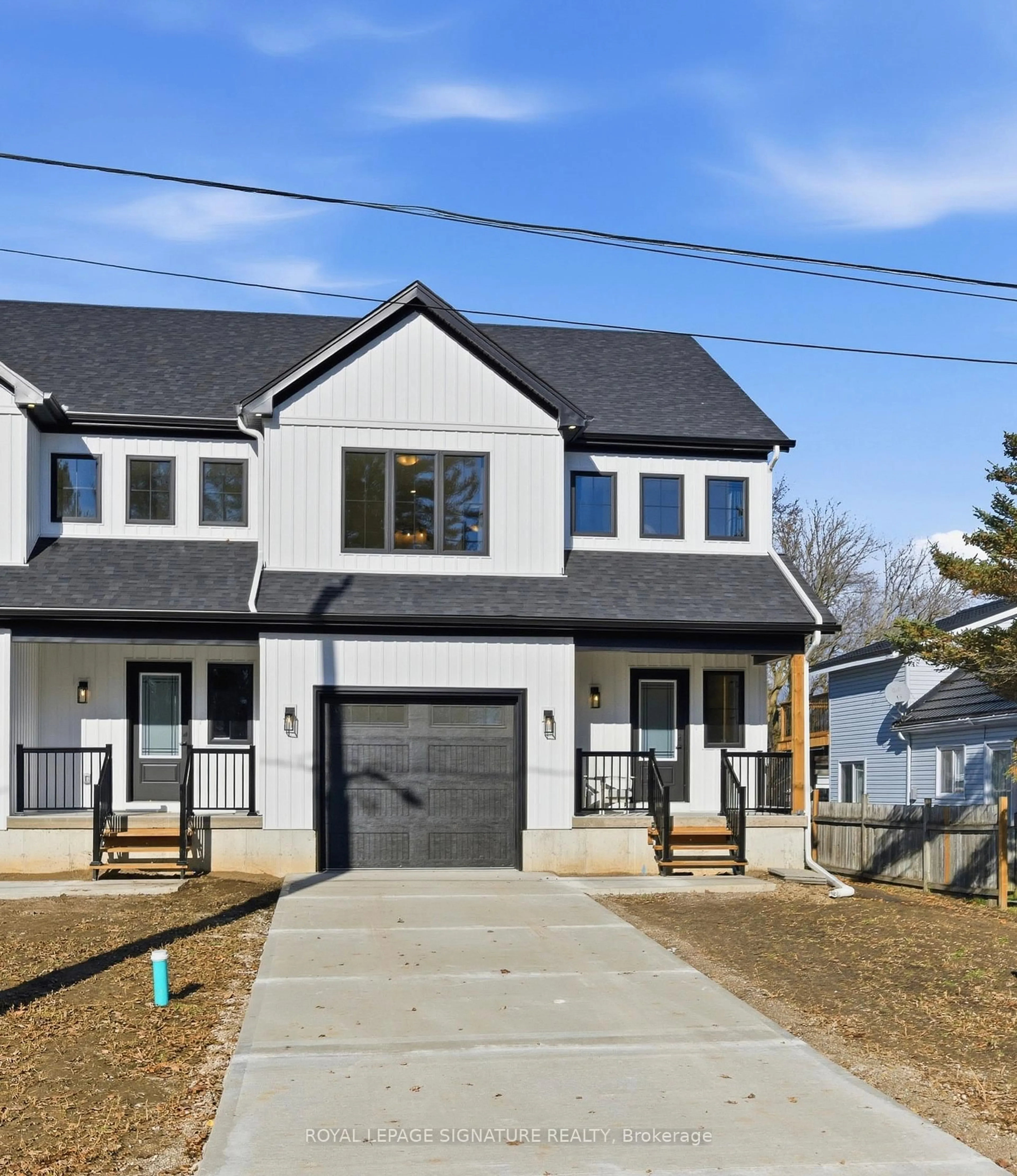 Home with brick exterior material, street for 125B Sydenham St, Essa Ontario L0M 1B0