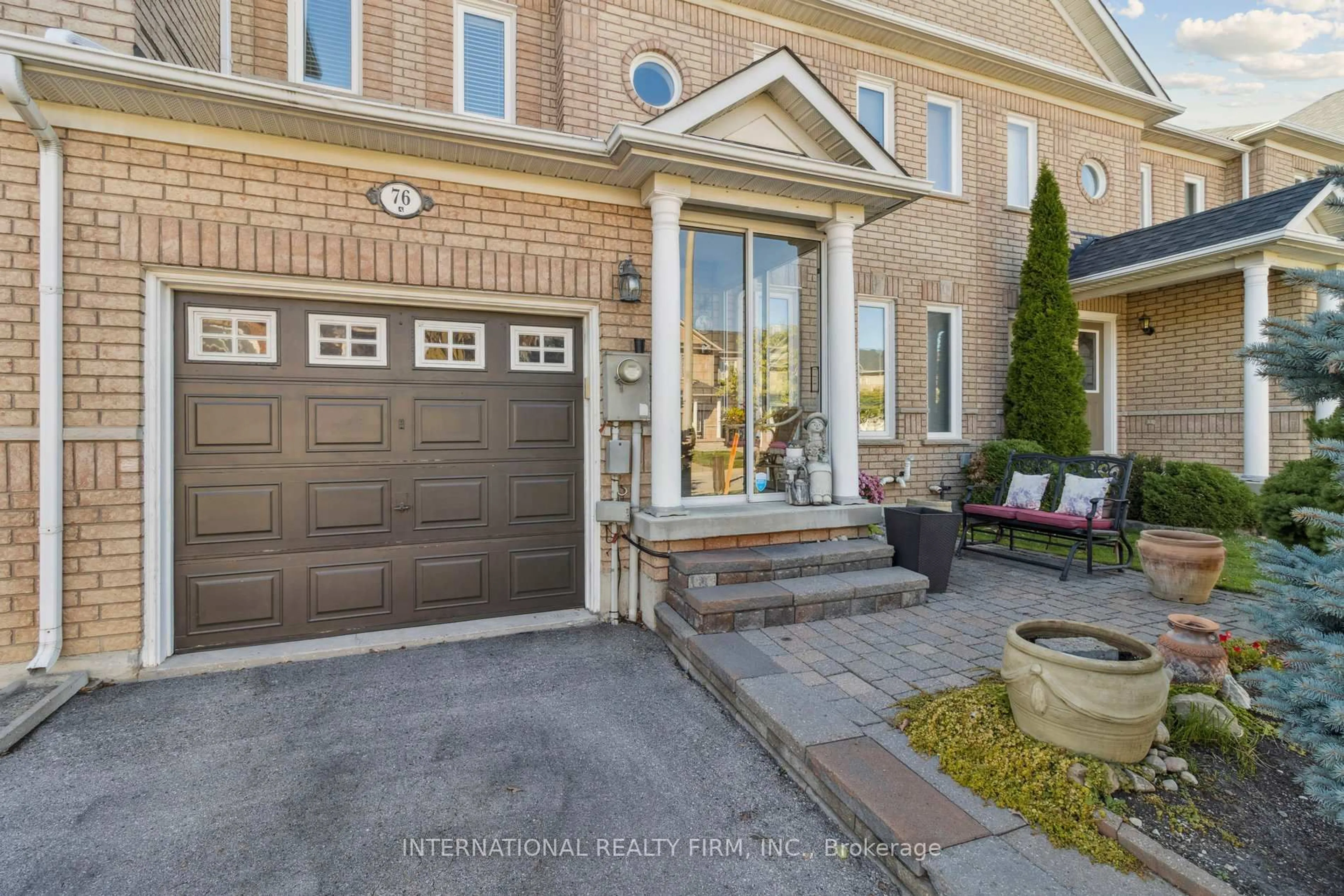 Home with brick exterior material, street for 76 Timberwolf Cres, Vaughan Ontario L4H 2W1