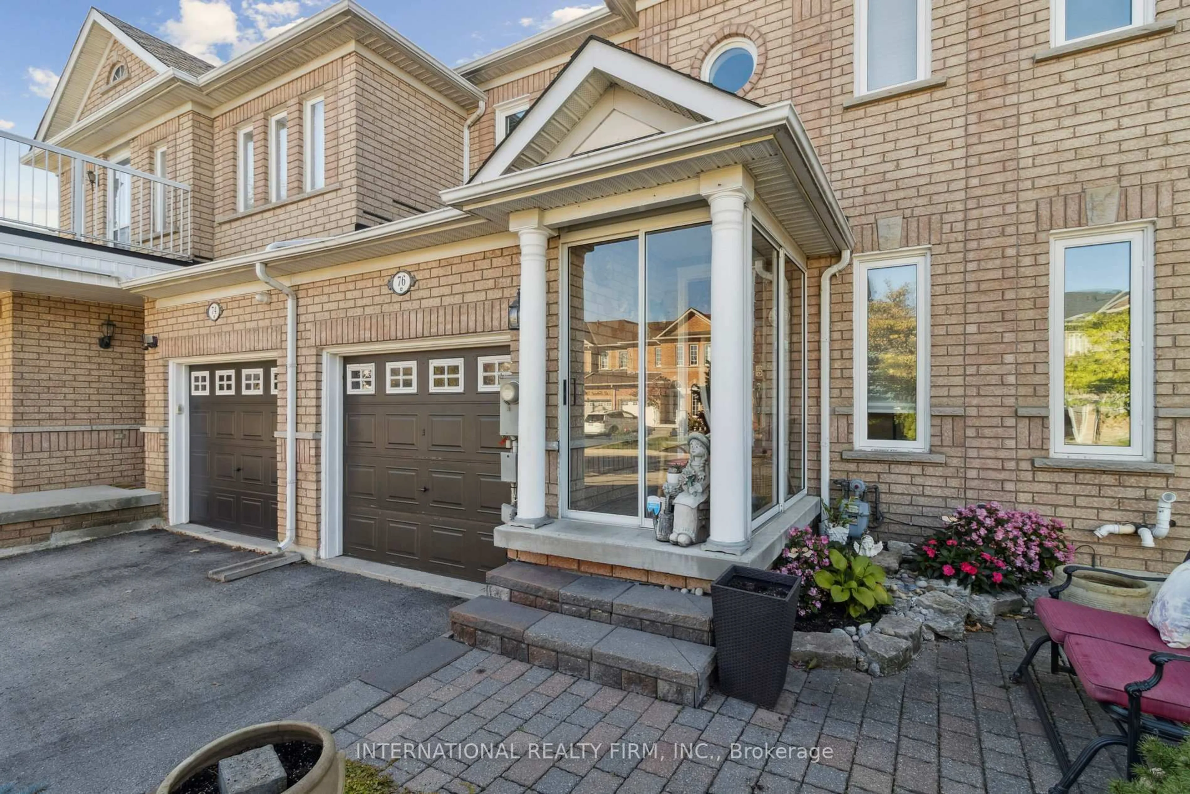 Home with brick exterior material, street for 76 Timberwolf Cres, Vaughan Ontario L4H 2W1