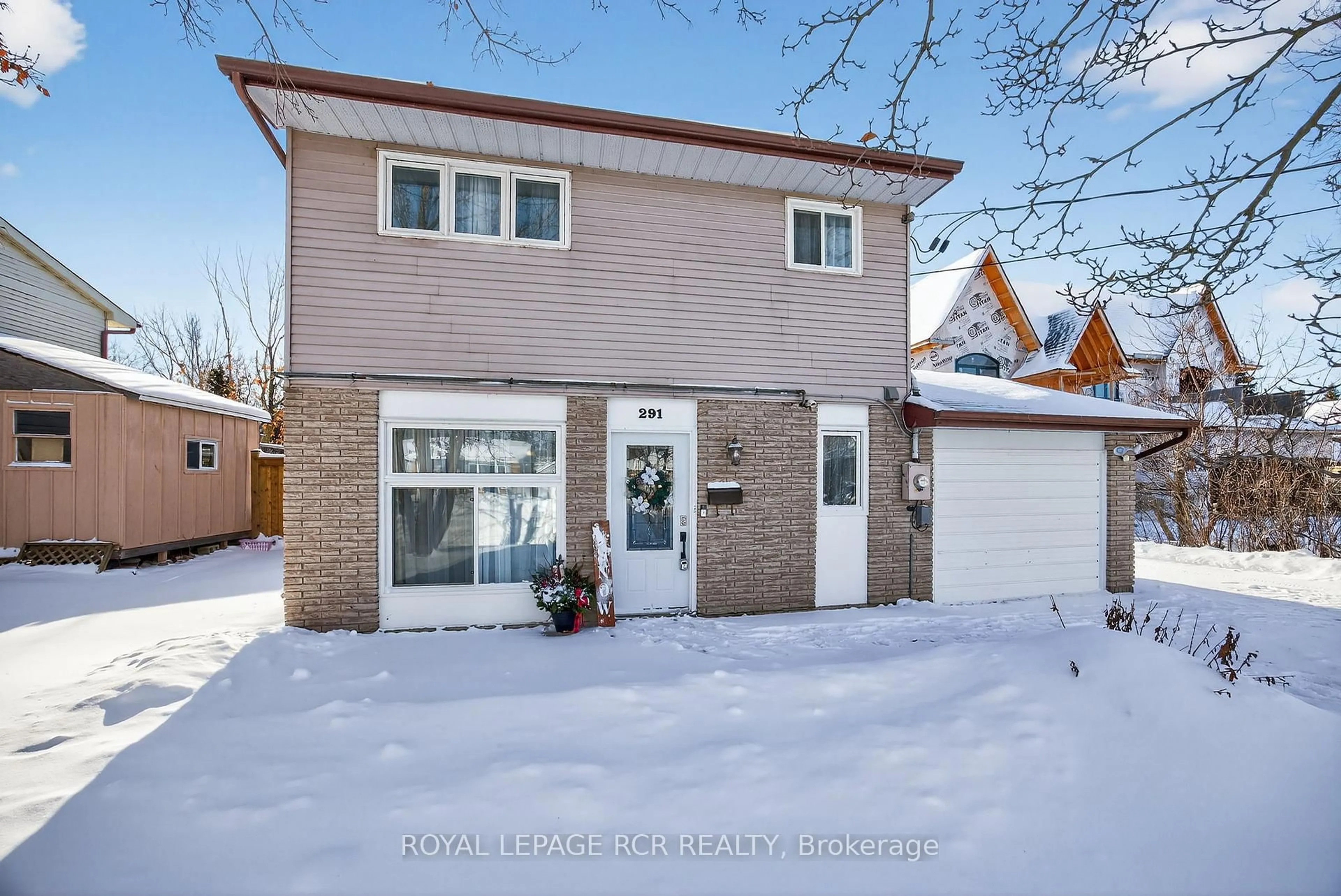 Home with brick exterior material, street for 291 Annshiela Dr, Georgina Ontario L4P 3A6