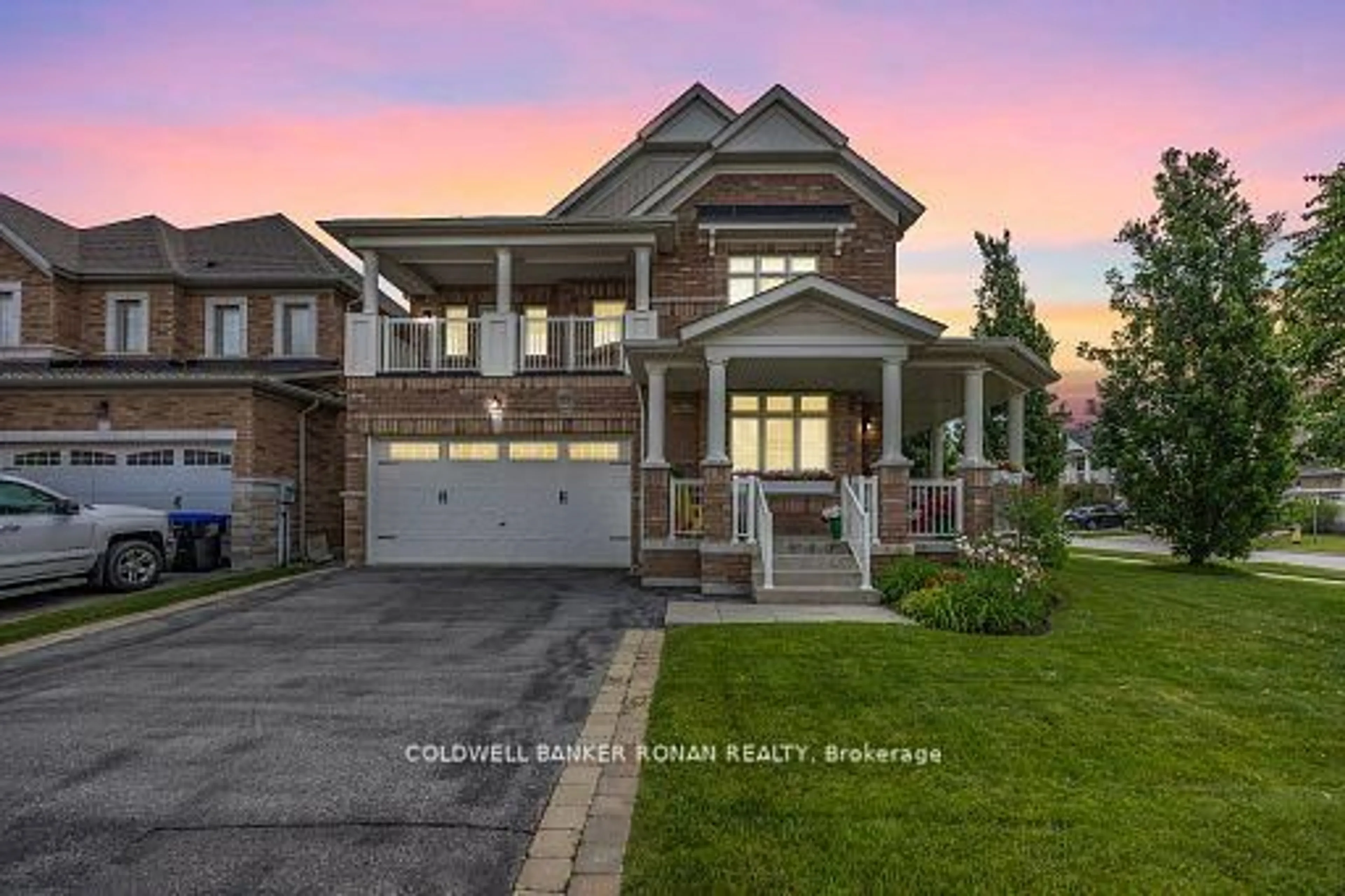 Home with brick exterior material, street for 71 Cauthers Cres, New Tecumseth Ontario L9R 0L2