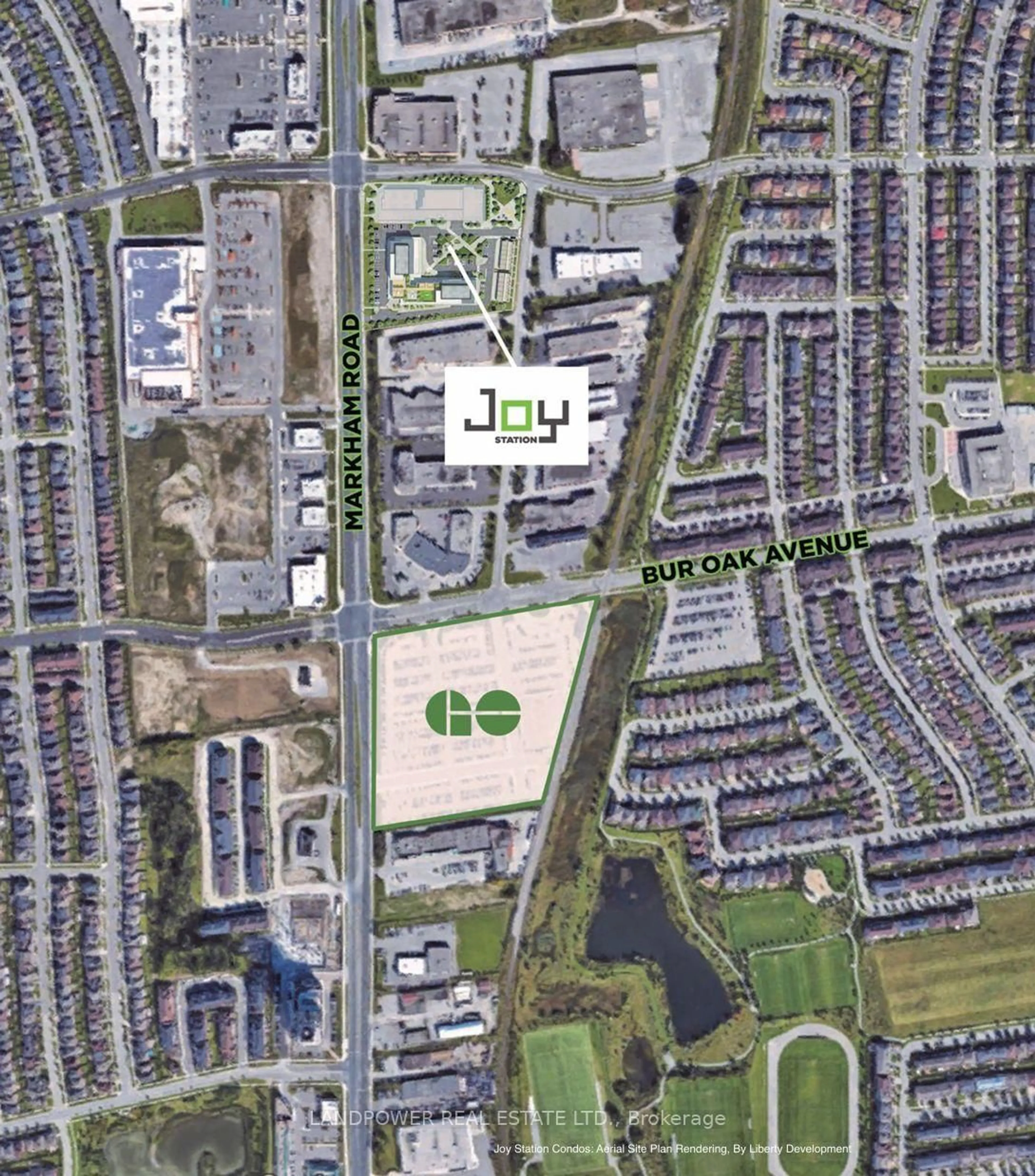 Picture of a map for 9751 Markham Rd #B-PH-03, Markham Ontario L6E 0W9