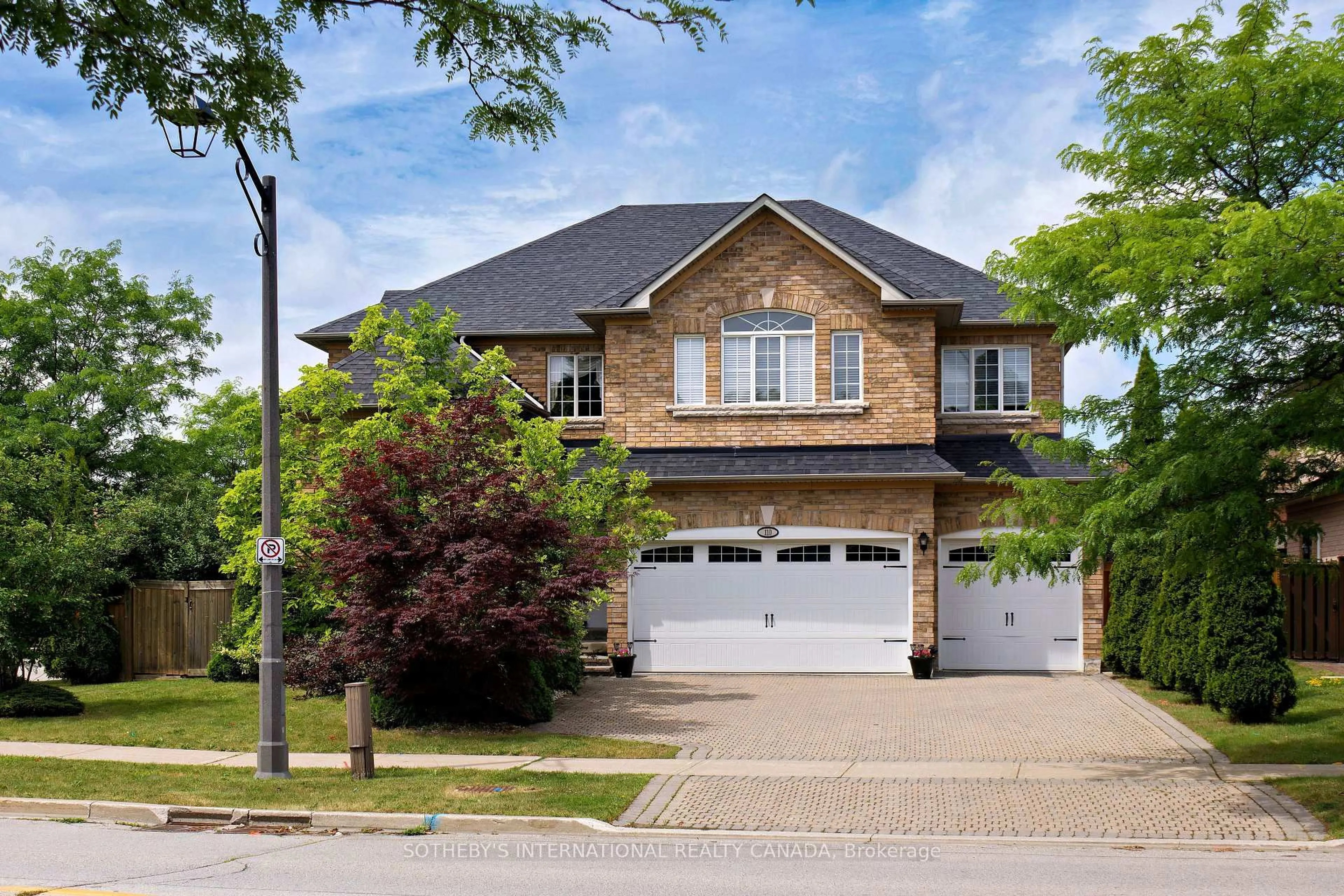 Home with brick exterior material, street for 110 Velmar Dr, Vaughan Ontario L4L 8W4