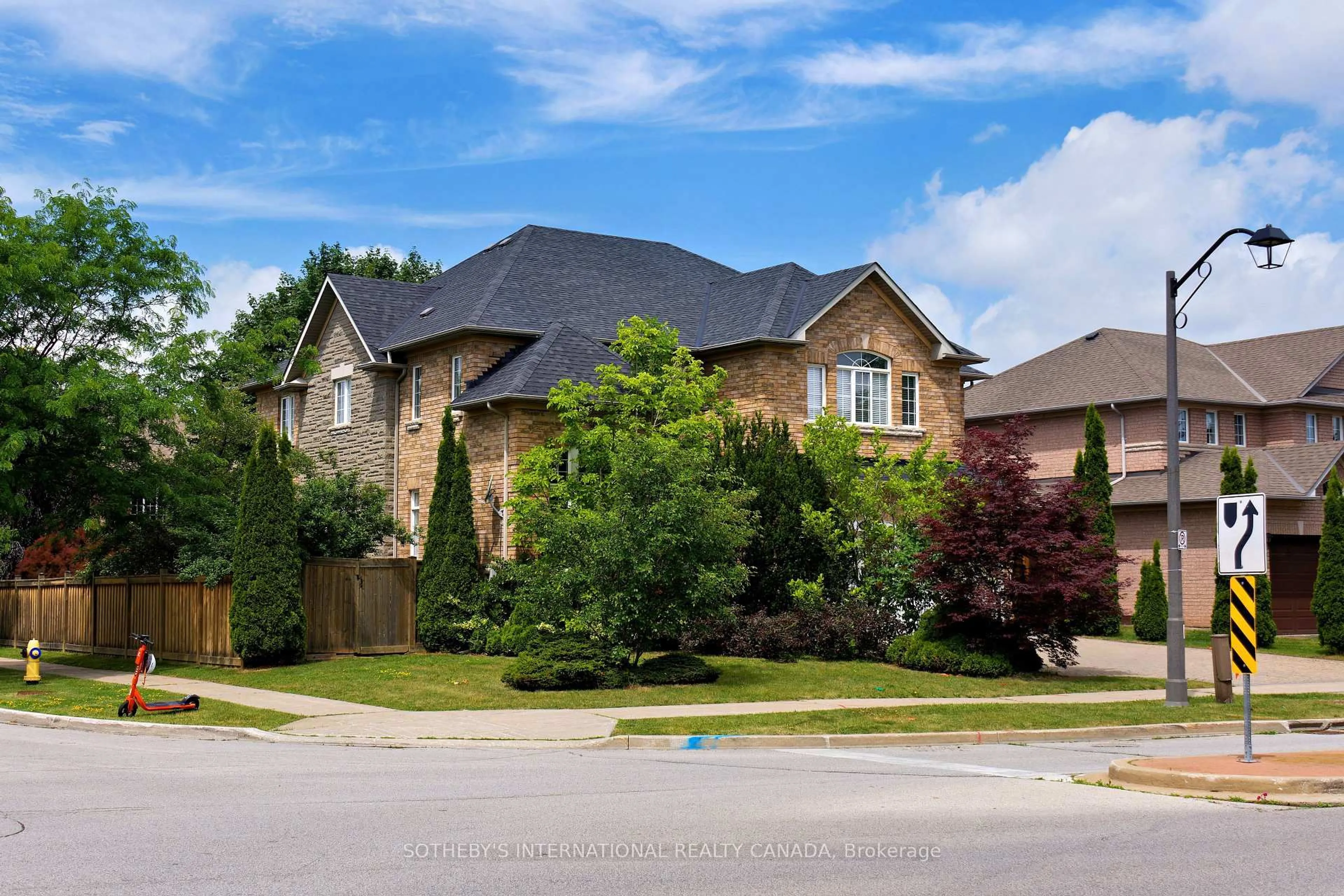 Home with brick exterior material, street for 110 Velmar Dr, Vaughan Ontario L4L 8W4