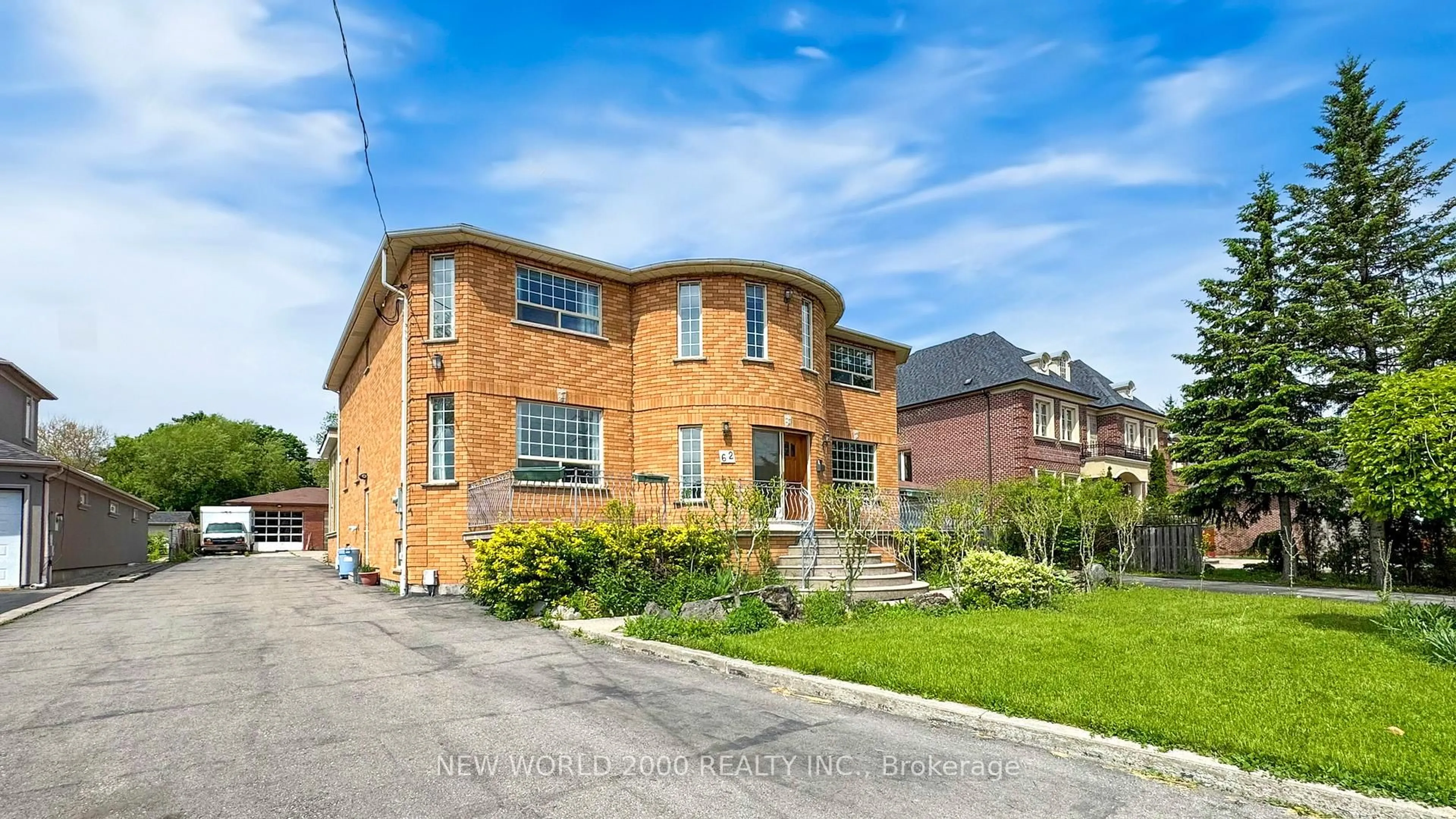 Home with brick exterior material, street for 62 Langstaff Rd, Richmond Hill Ontario L4C 6N3