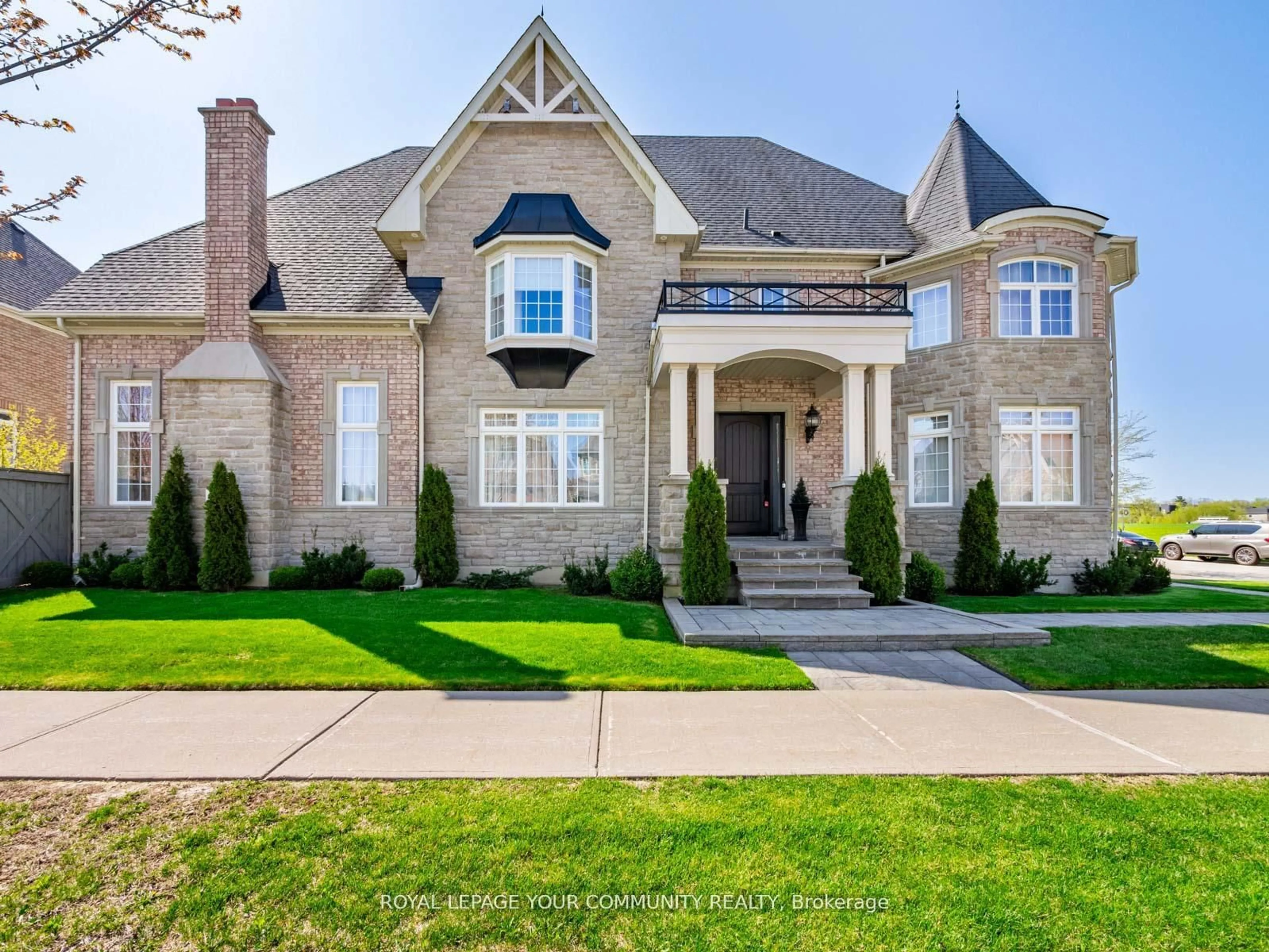 Home with brick exterior material, street for 1 Terry View Cres, King Ontario L7B 0B7