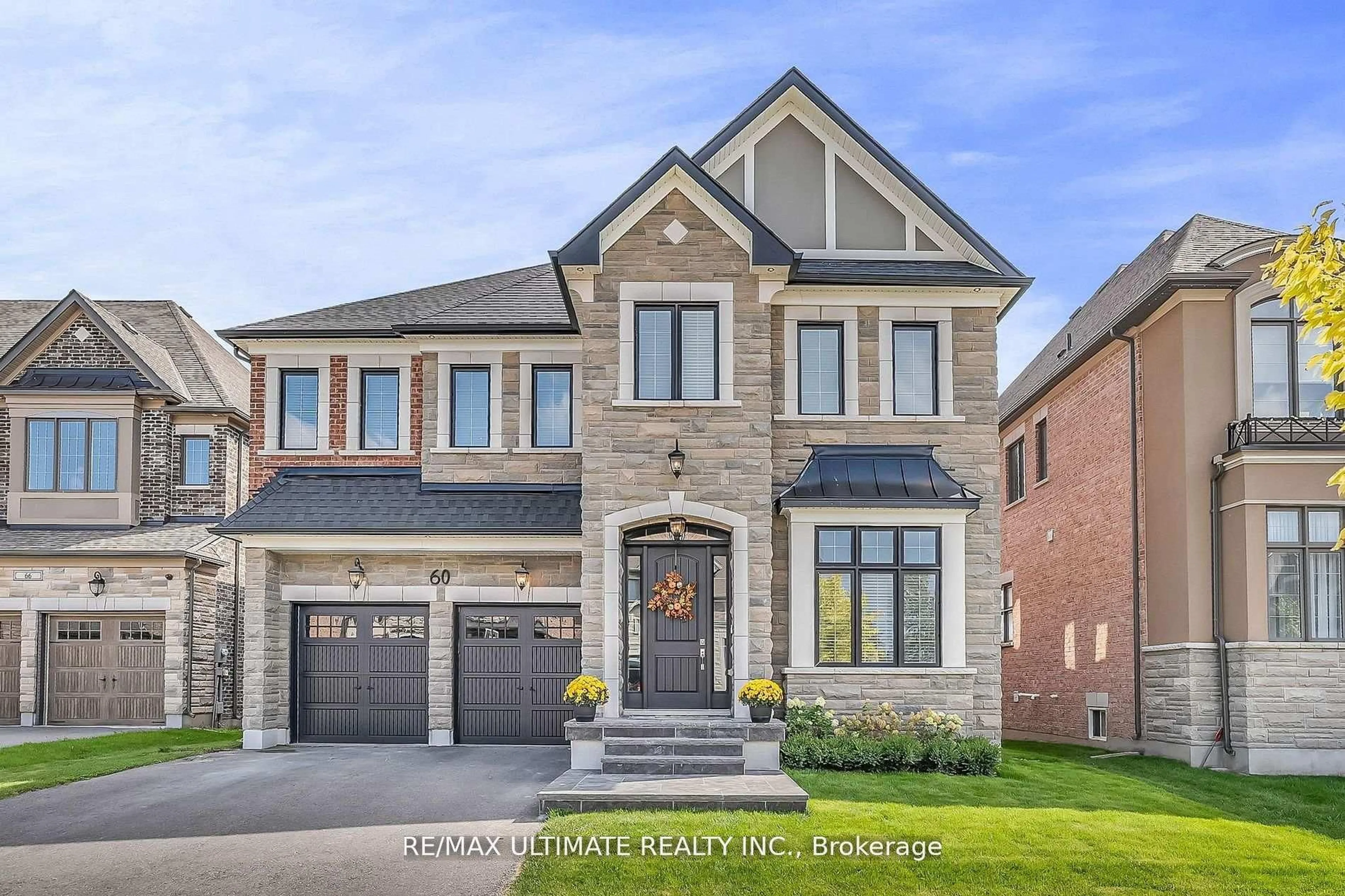 Home with brick exterior material, street for 60 Cairns Gate, King Ontario L7B 0P5