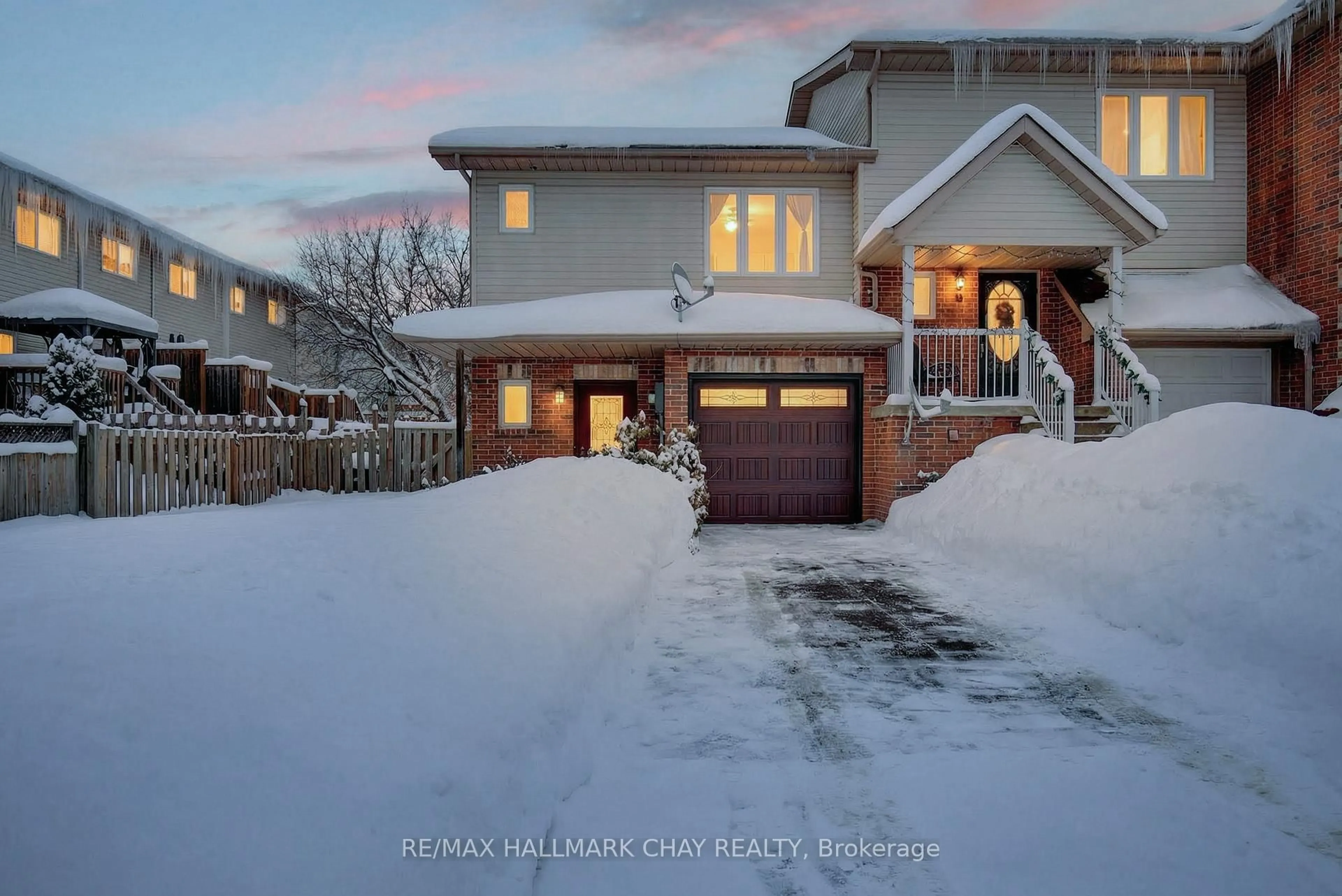 Home with brick exterior material, street for 12 Parkside Cres, Essa Ontario L3W 0L1