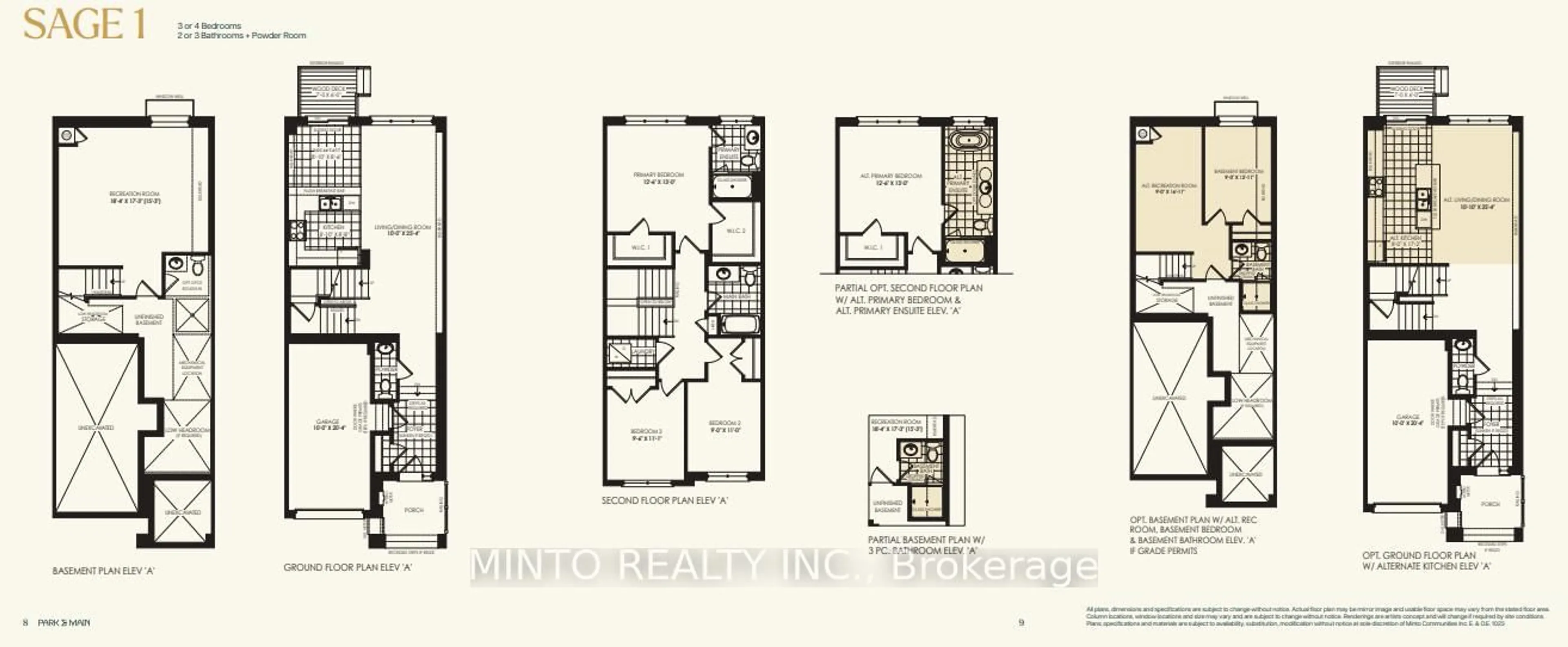 Floor plan for 35 Anna Russell Way, Markham Ontario L3R 3X3